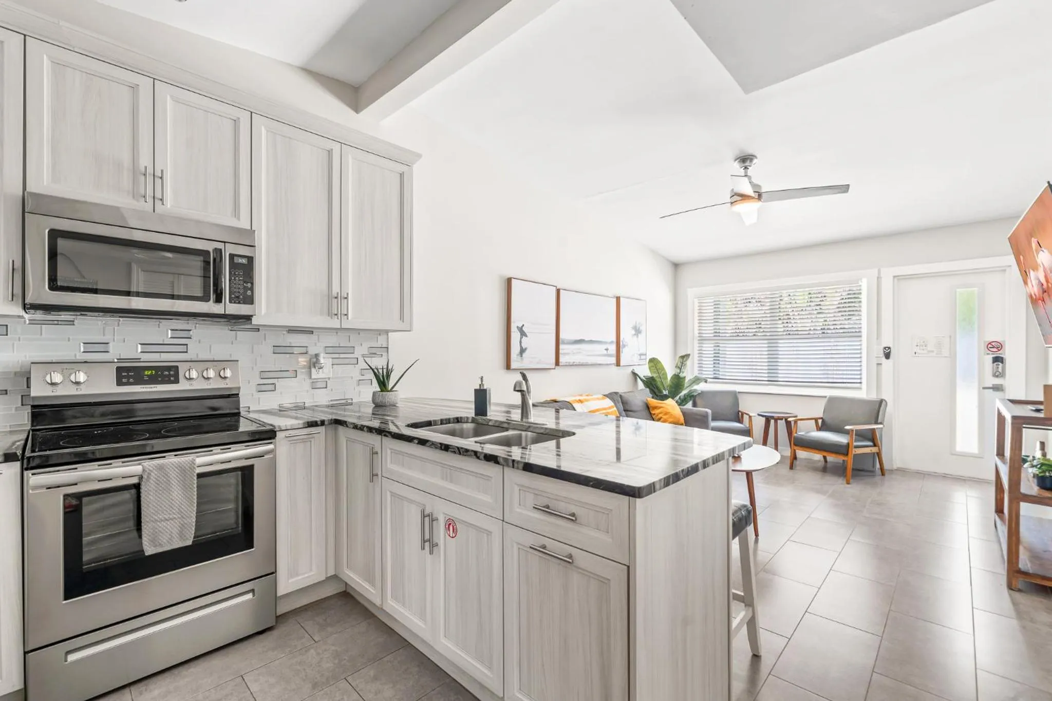 kitchen in The Banana River Resort