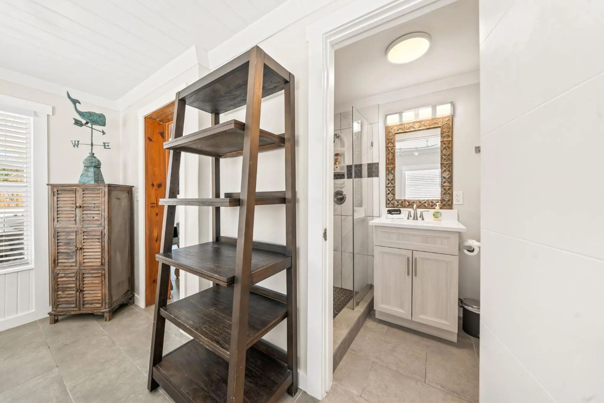 Shower in The Banana River Resort