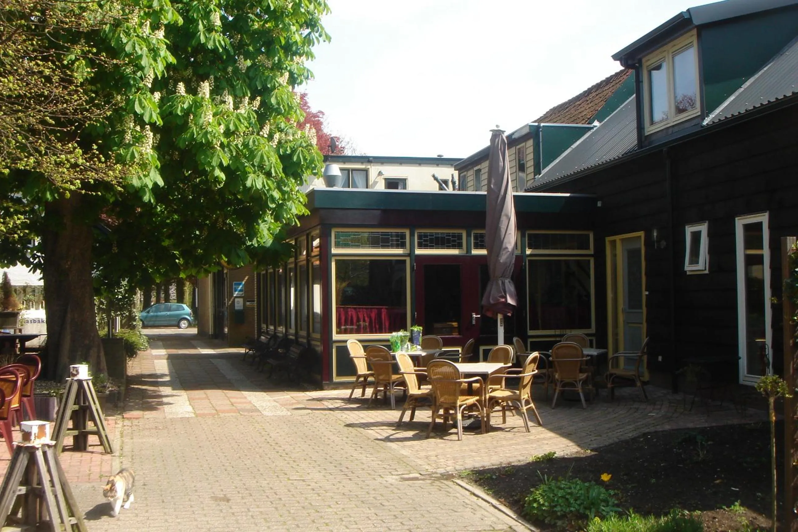 Facade/entrance in Motel Oostvoorne