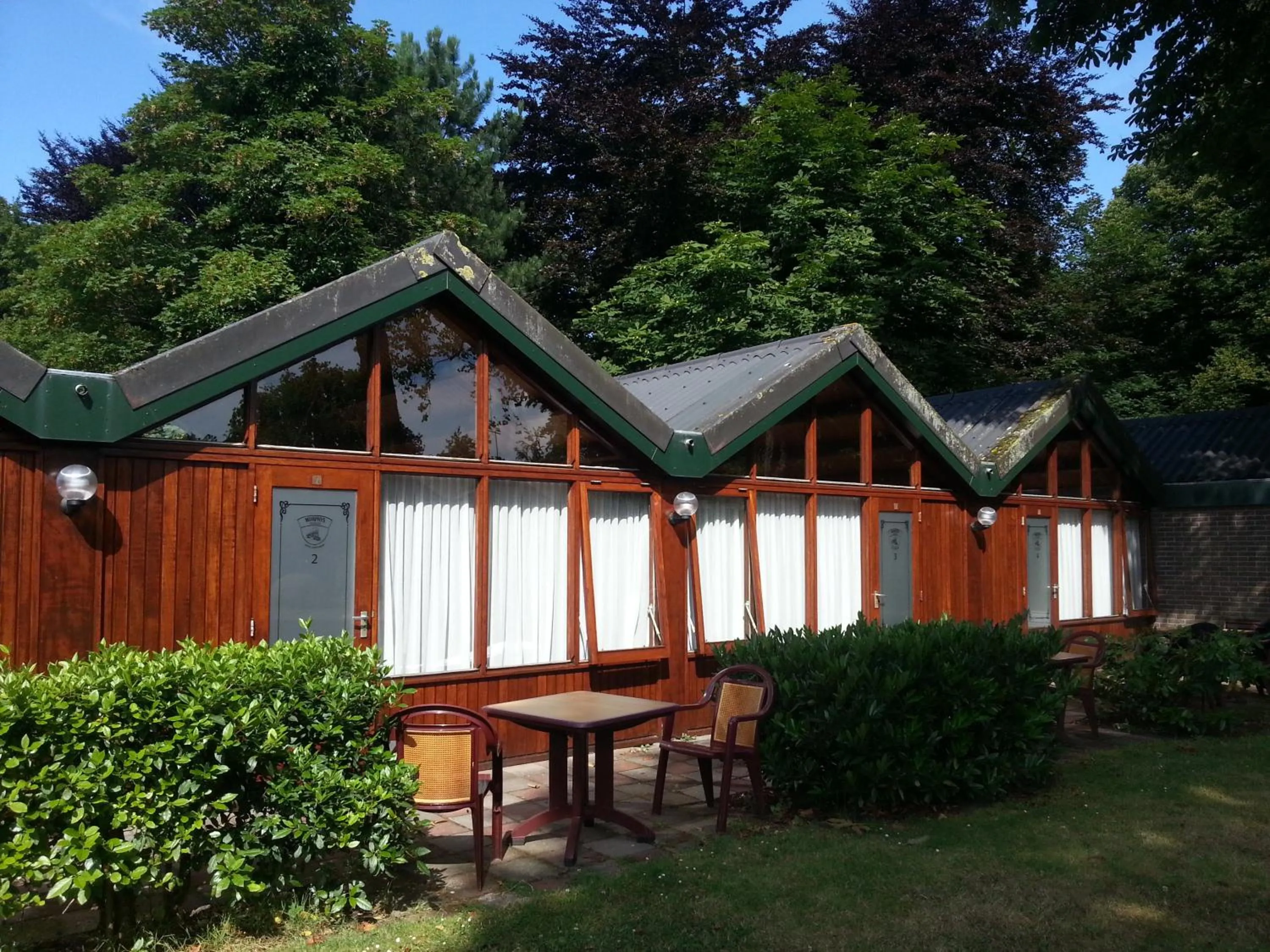 Facade/entrance in Motel Oostvoorne