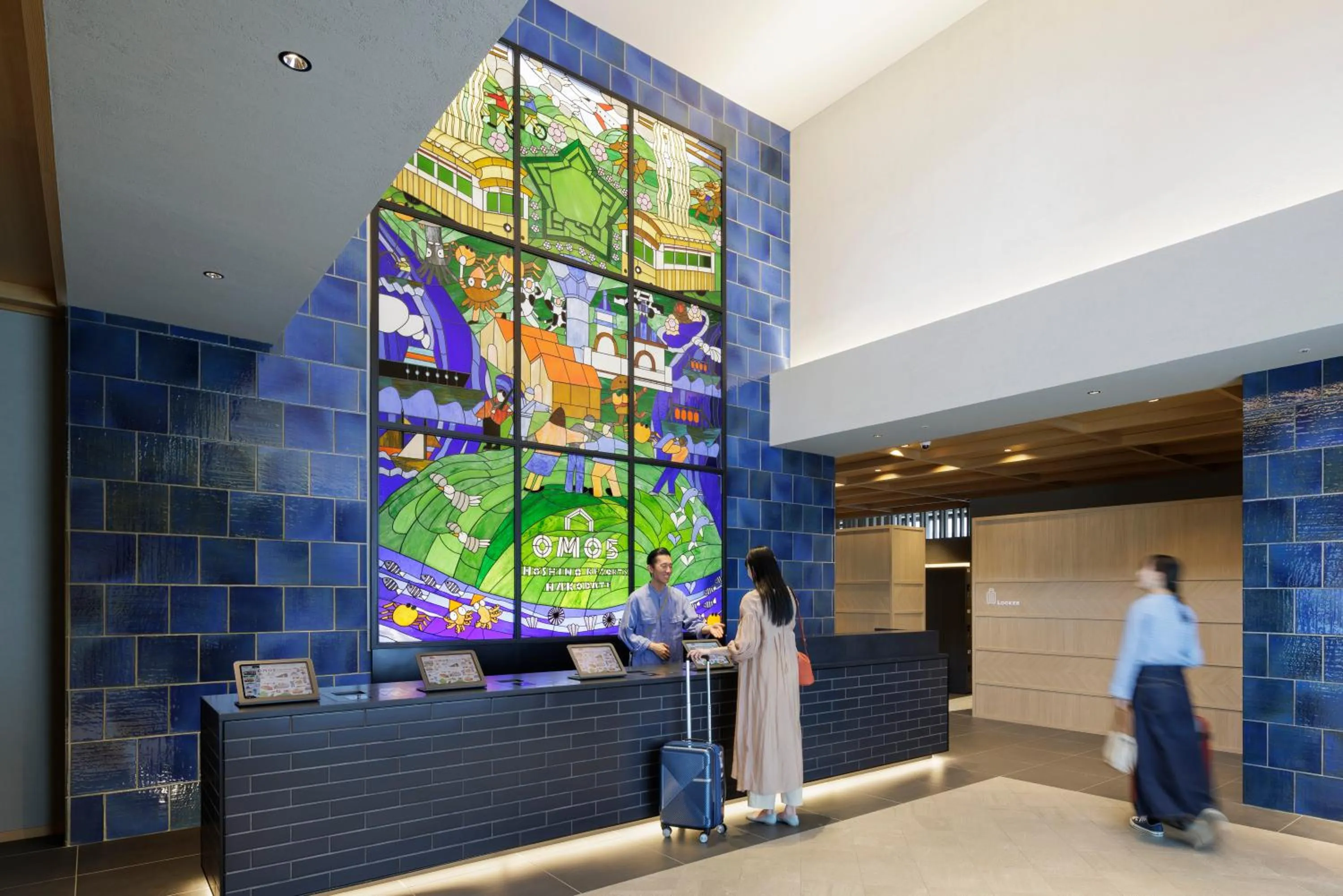 Lobby or reception in OMO5 Hakodate by Hoshino Resorts