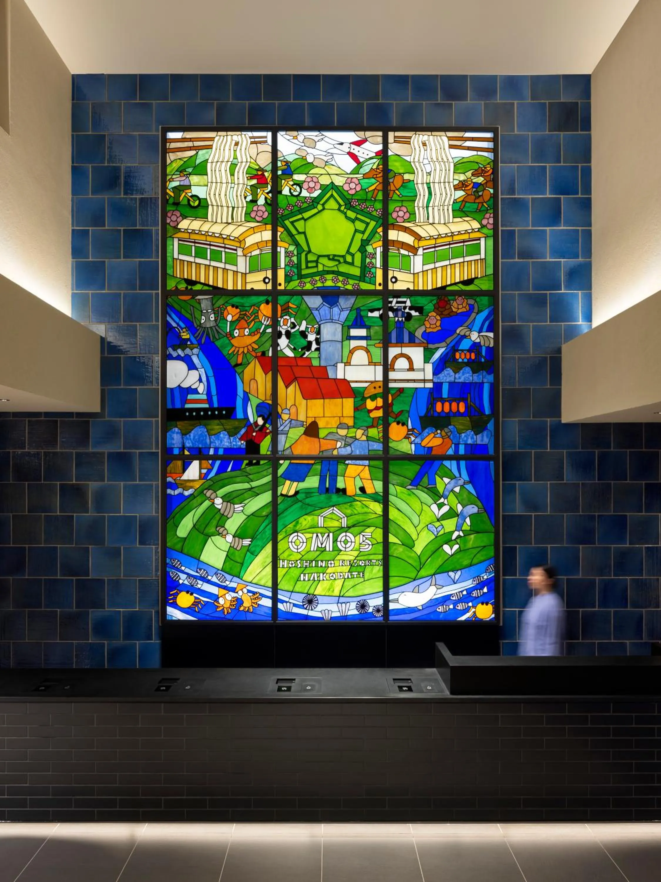 Lobby or reception in OMO5 Hakodate by Hoshino Resorts