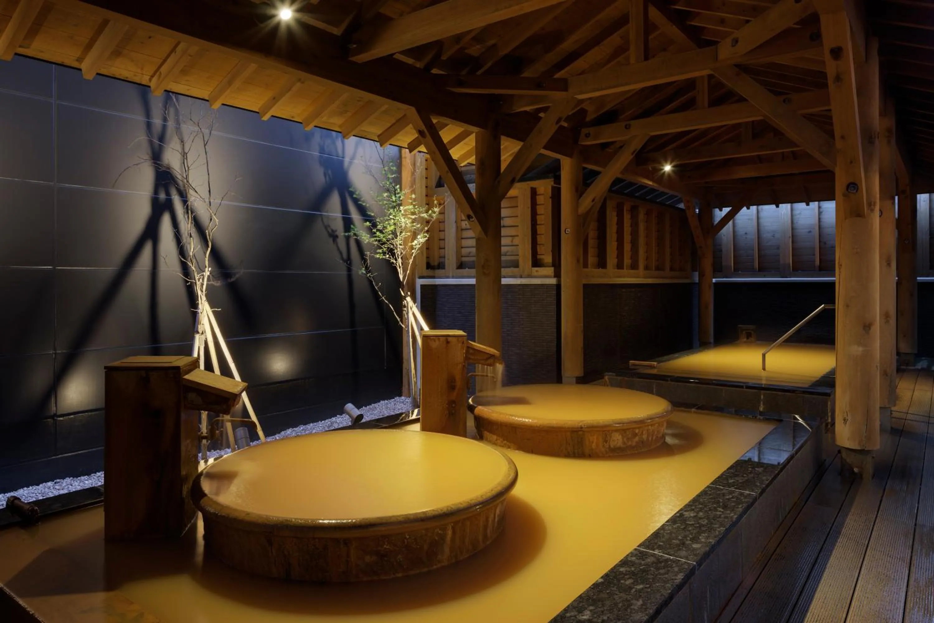 Hot Spring Bath in OMO5 Hakodate by Hoshino Resorts