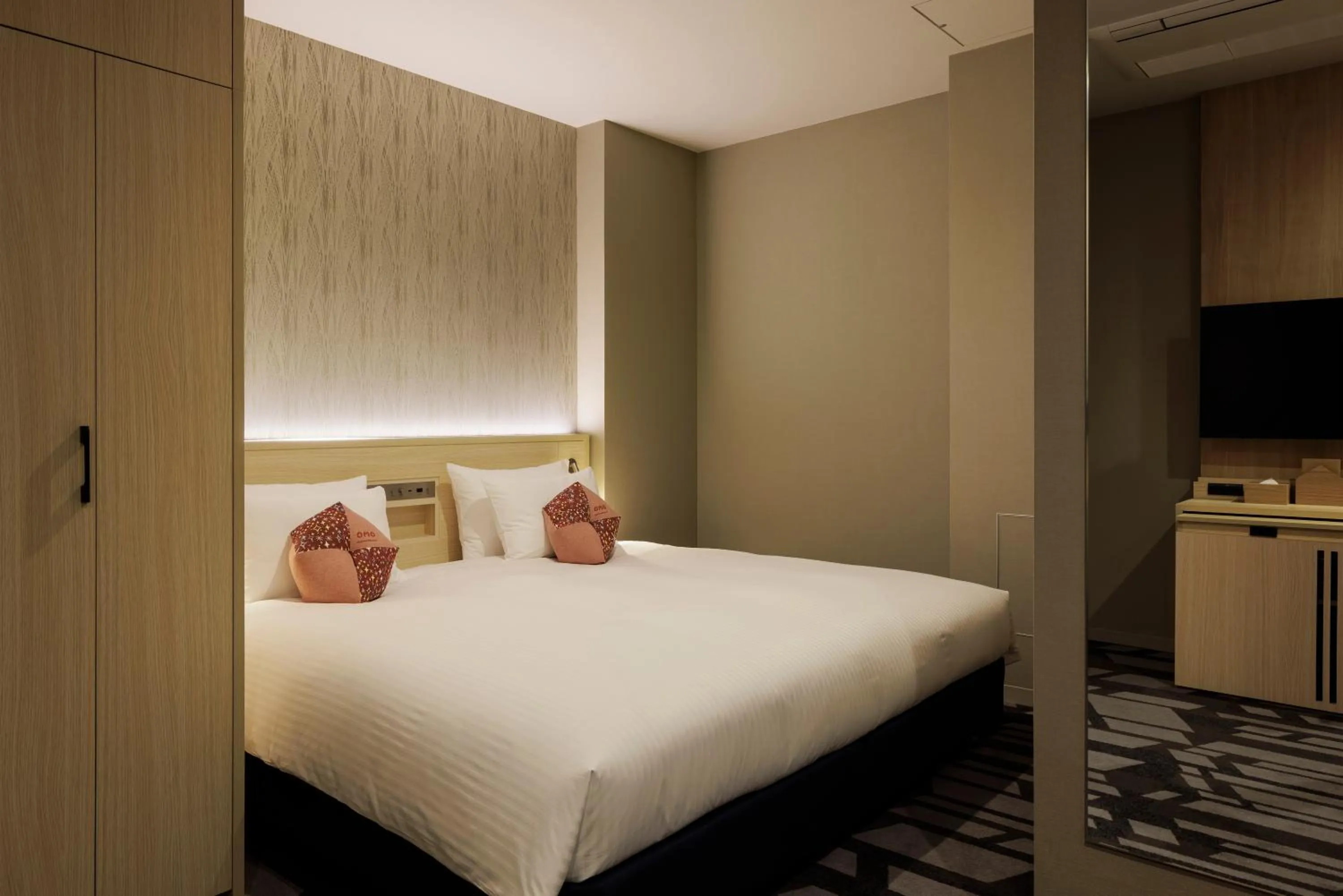 Bed in OMO5 Hakodate by Hoshino Resorts