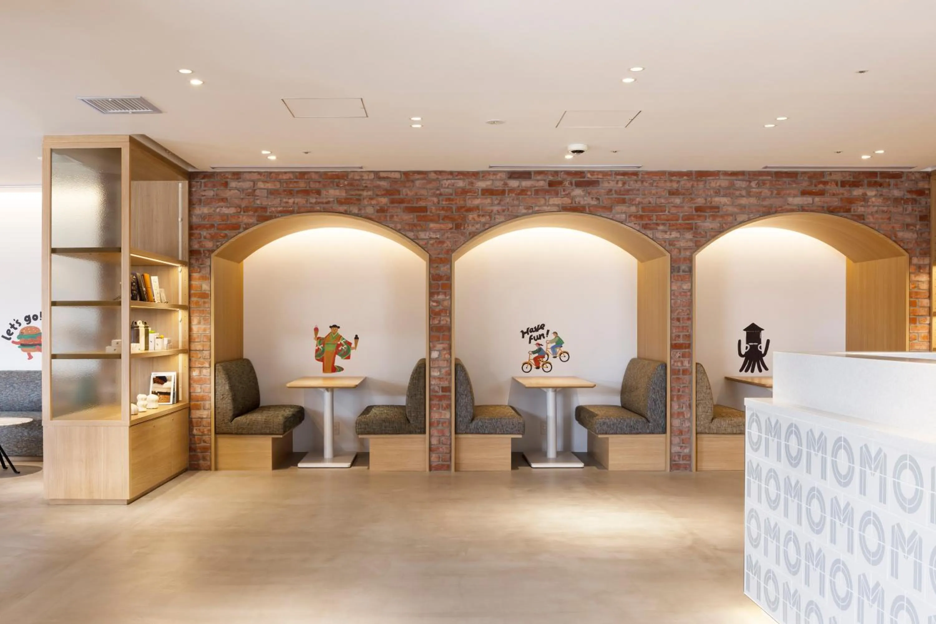 Lobby or reception in OMO5 Hakodate by Hoshino Resorts