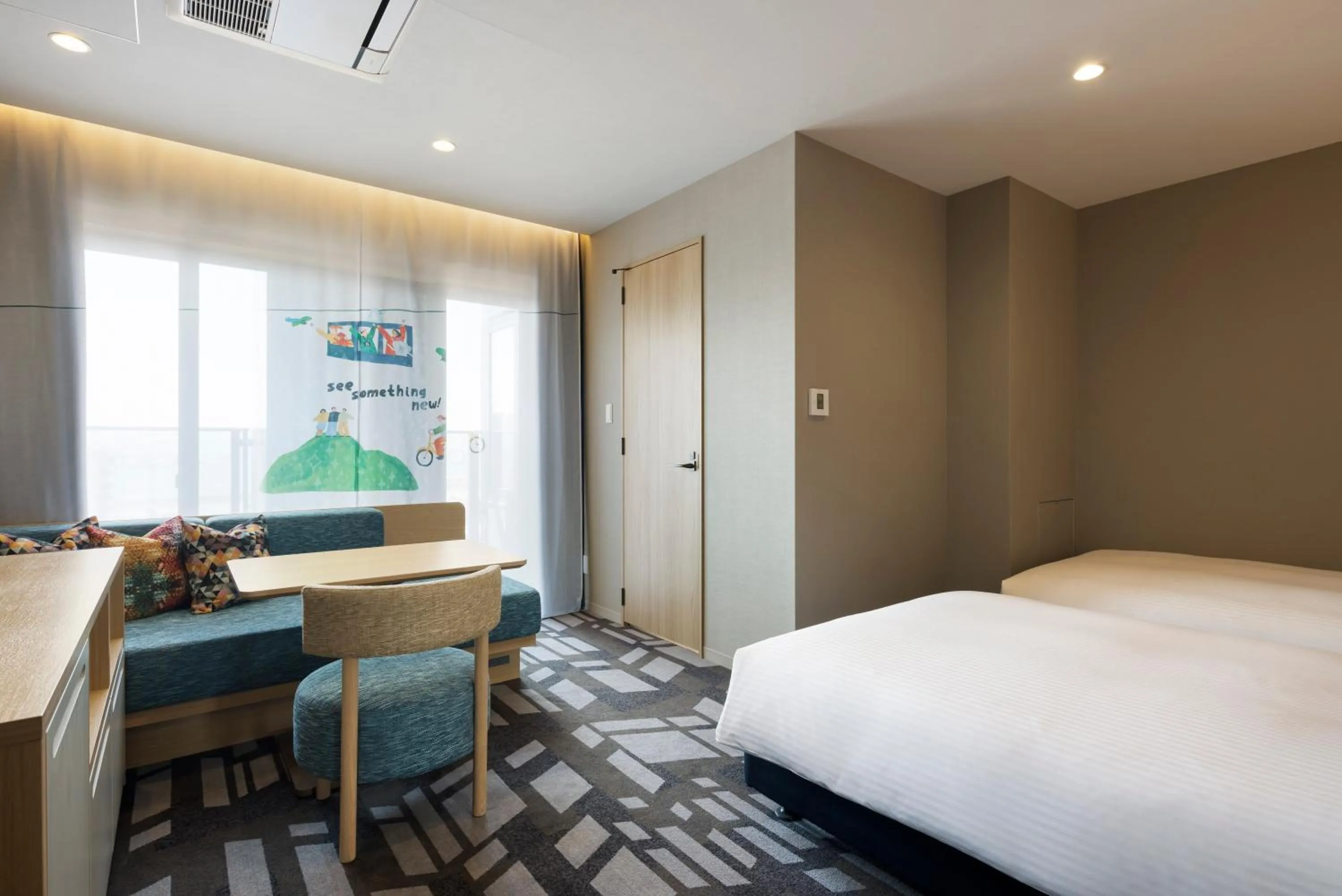 Bed in OMO5 Hakodate by Hoshino Resorts