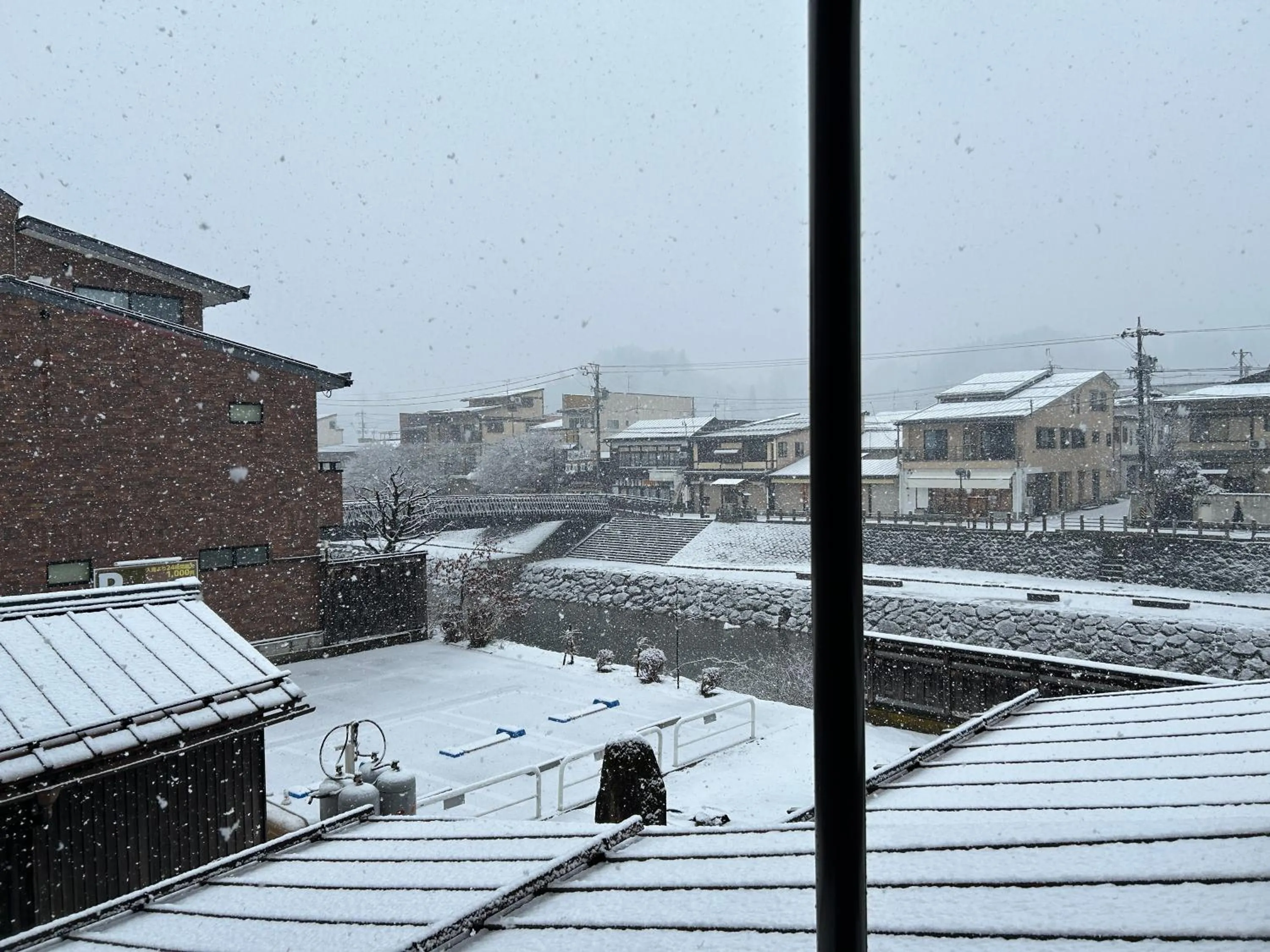 River view in Hostel Miyagawa by Murasaki