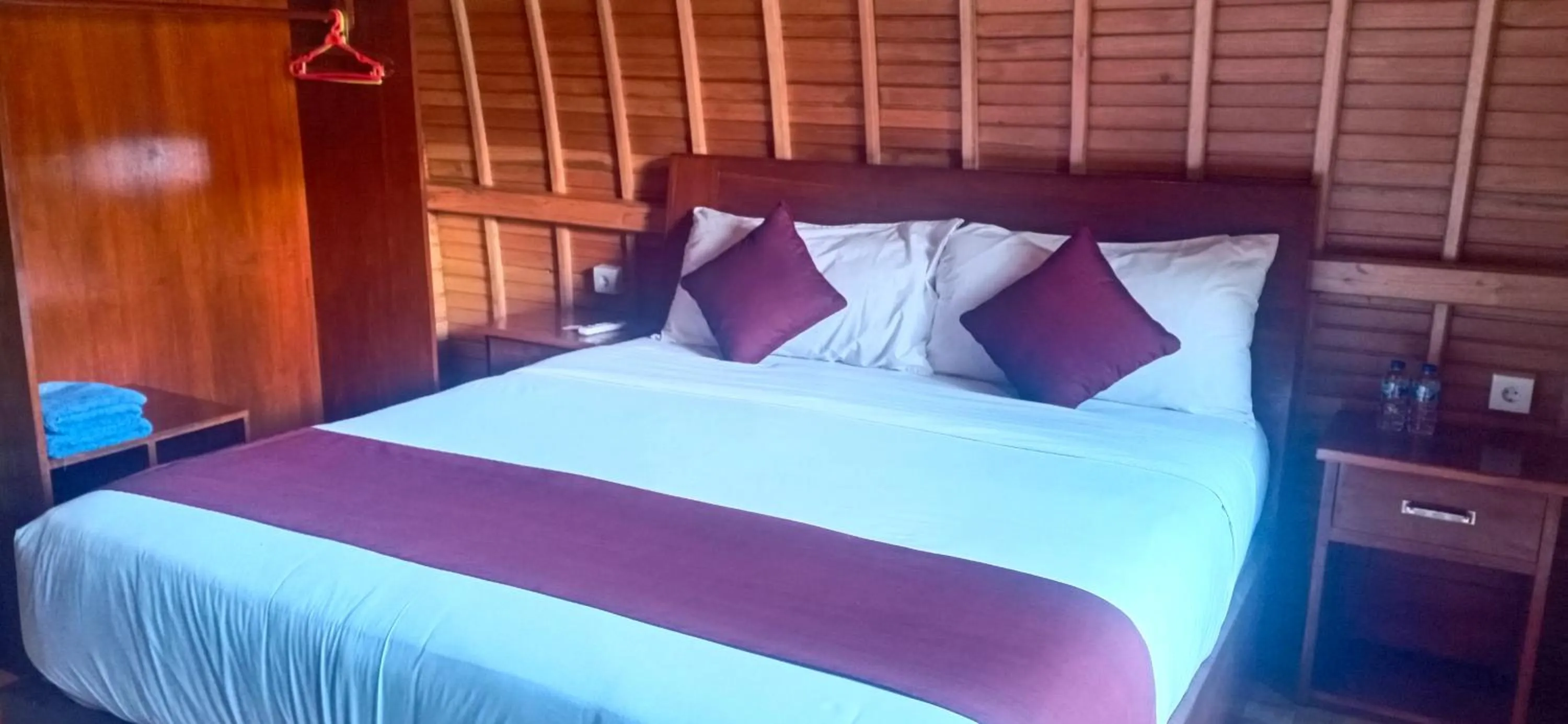 Bedroom, Bed in Visual inn