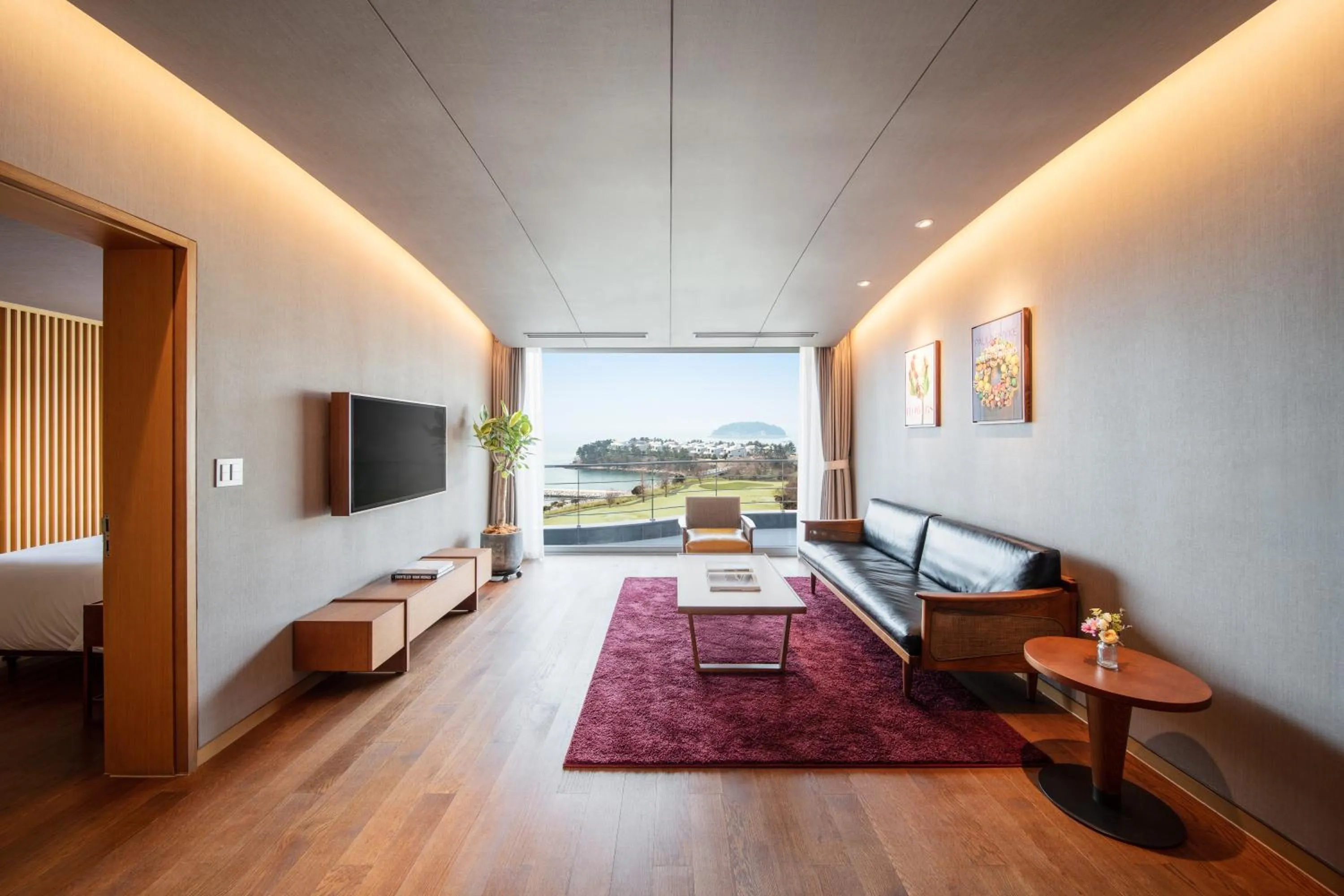 Living room in Ananti at Namhae