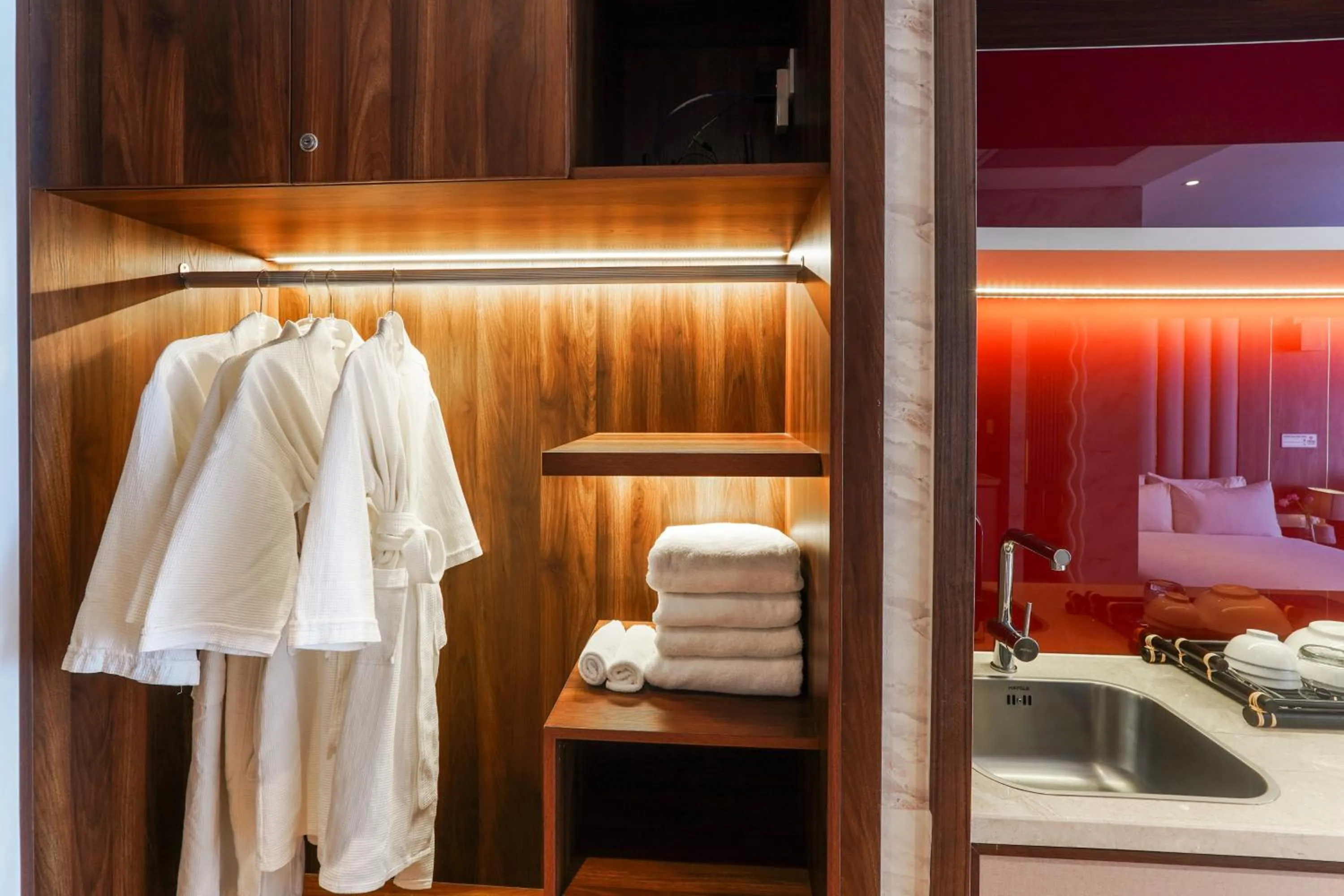 wardrobe in Mandala Apartment & Resort Chambay, Mui Ne - By B4B & S3