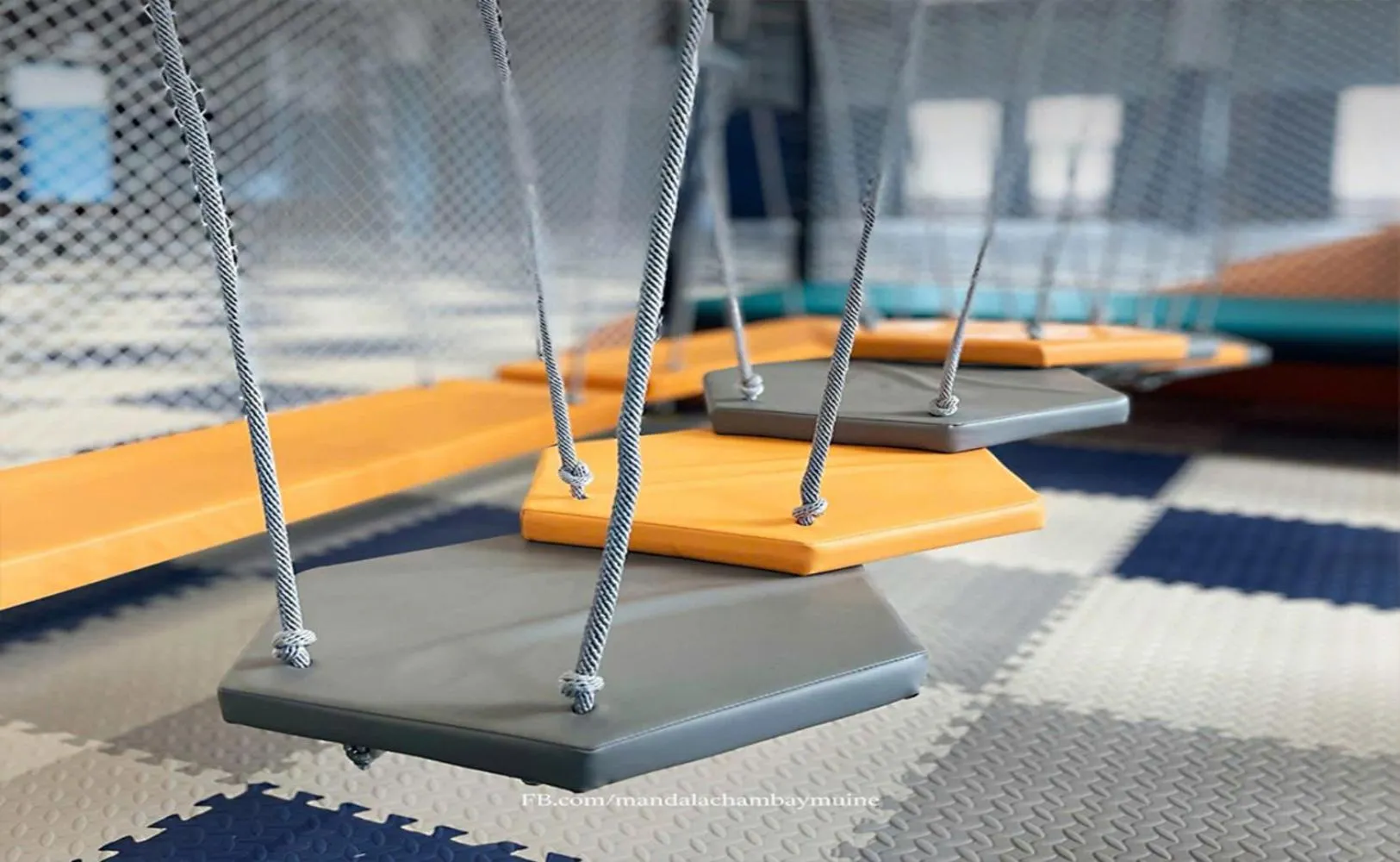 Children play ground, Bed in Mandala Apartment & Resort Chambay, Mui Ne - By B4B & S3