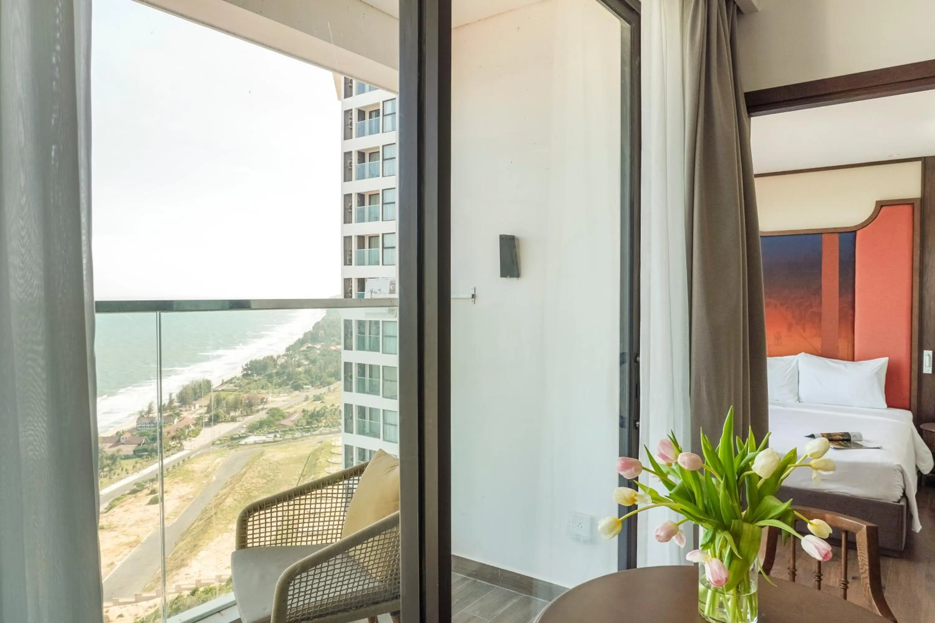 Balcony/Terrace in Mandala Apartment & Resort Chambay, Mui Ne - By B4B & S3