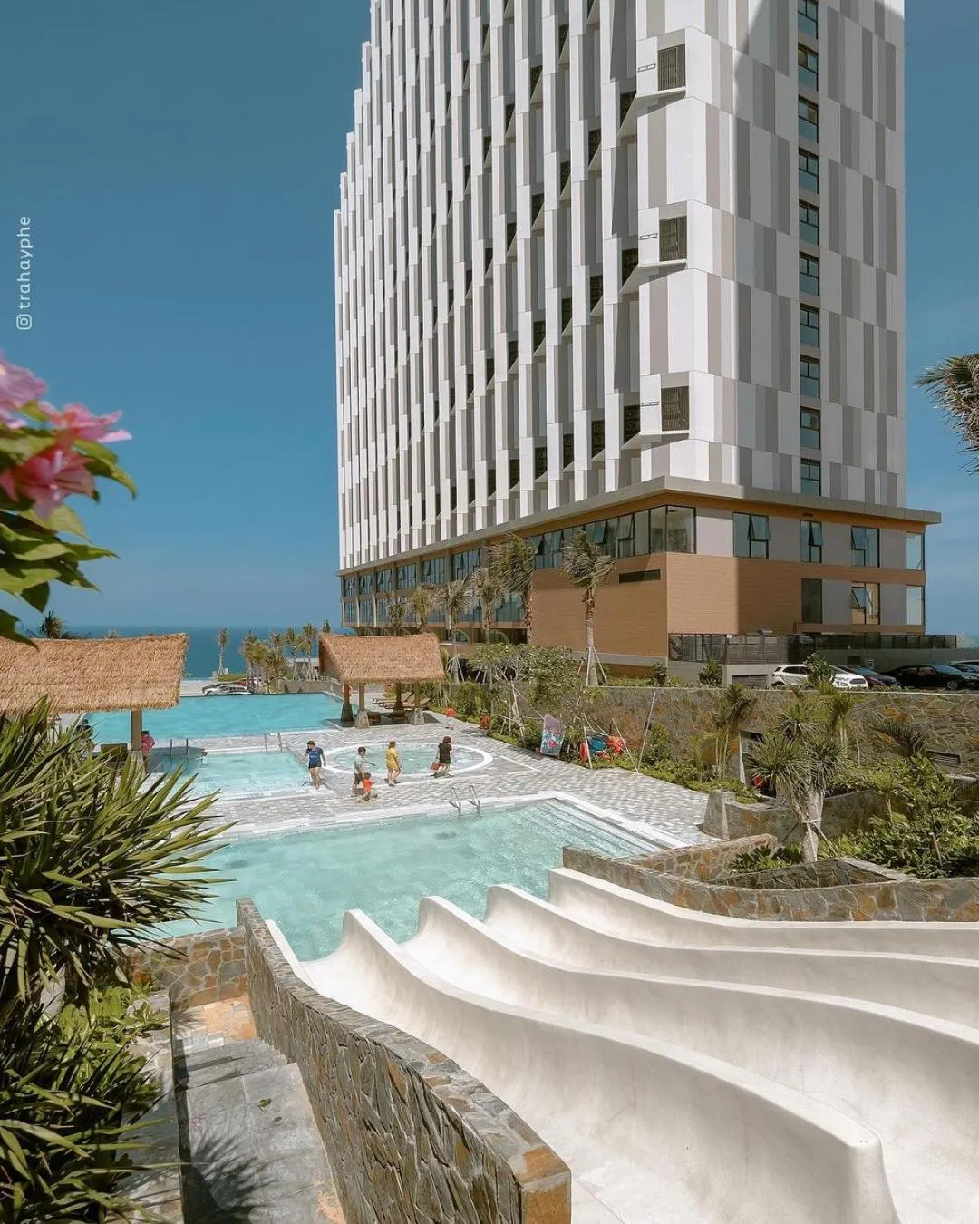 Swimming pool in Mandala Apartment & Resort Chambay, Mui Ne - By B4B & S3