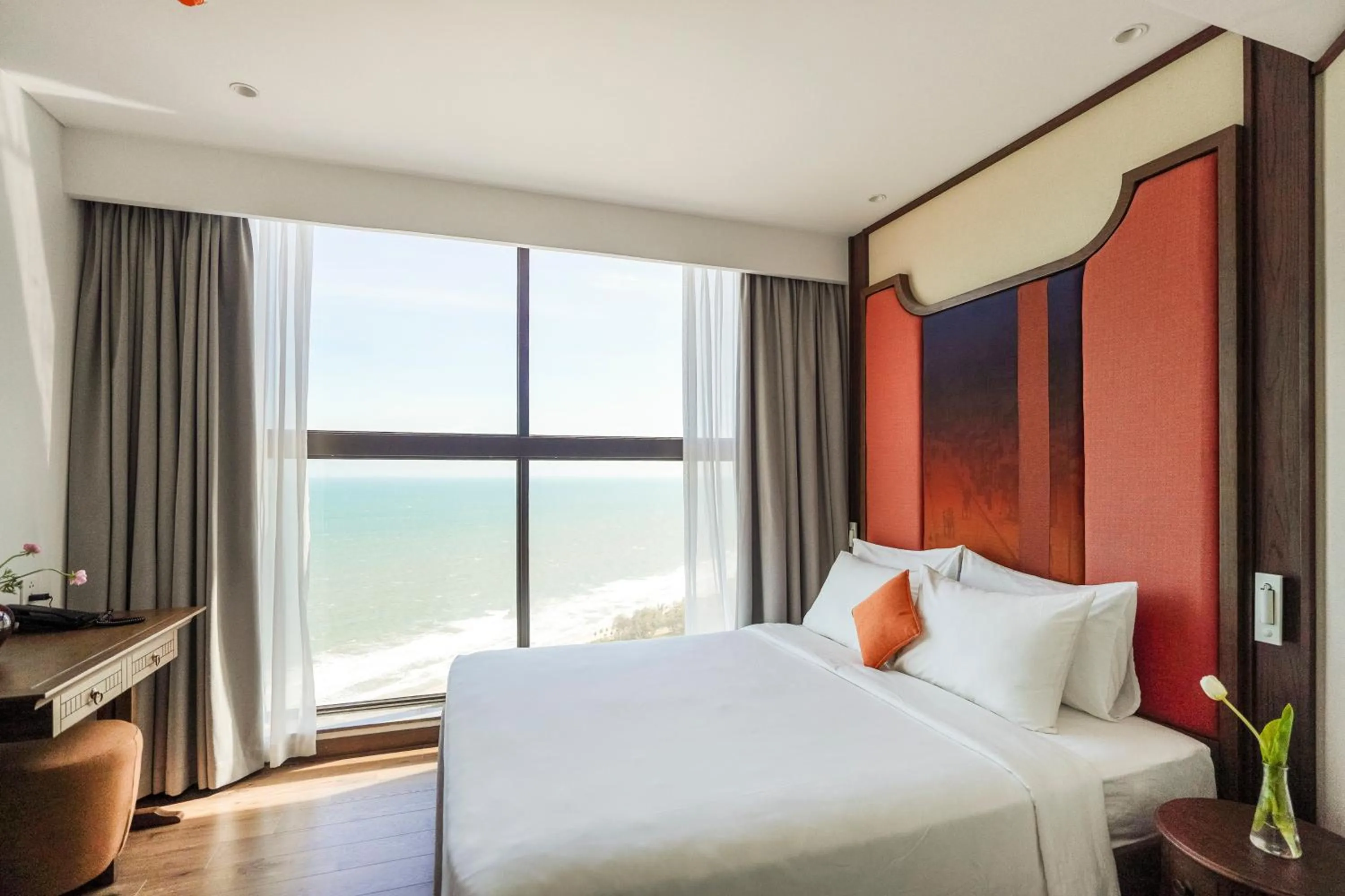 View (from property/room), Bed in Mandala Apartment & Resort Chambay, Mui Ne - By B4B & S3