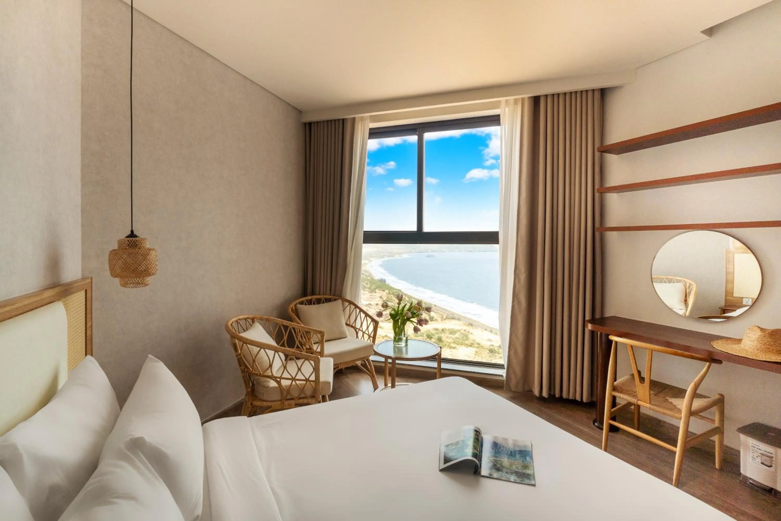 View (from property/room), Bed in Mandala Apartment & Resort Chambay, Mui Ne - By B4B & S3