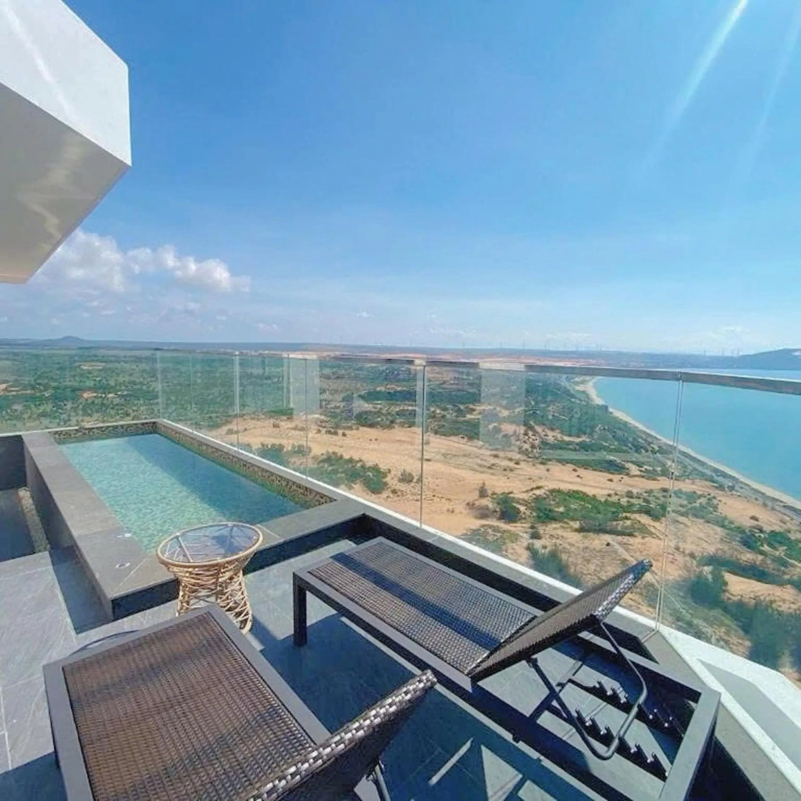 Swimming pool in Mandala Apartment & Resort Chambay, Mui Ne - By B4B & S3