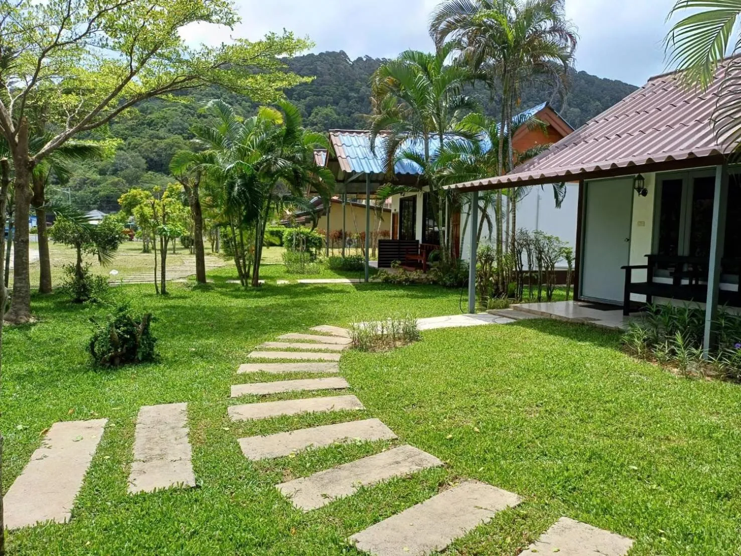 Garden view in Lanta Mermaid Resort