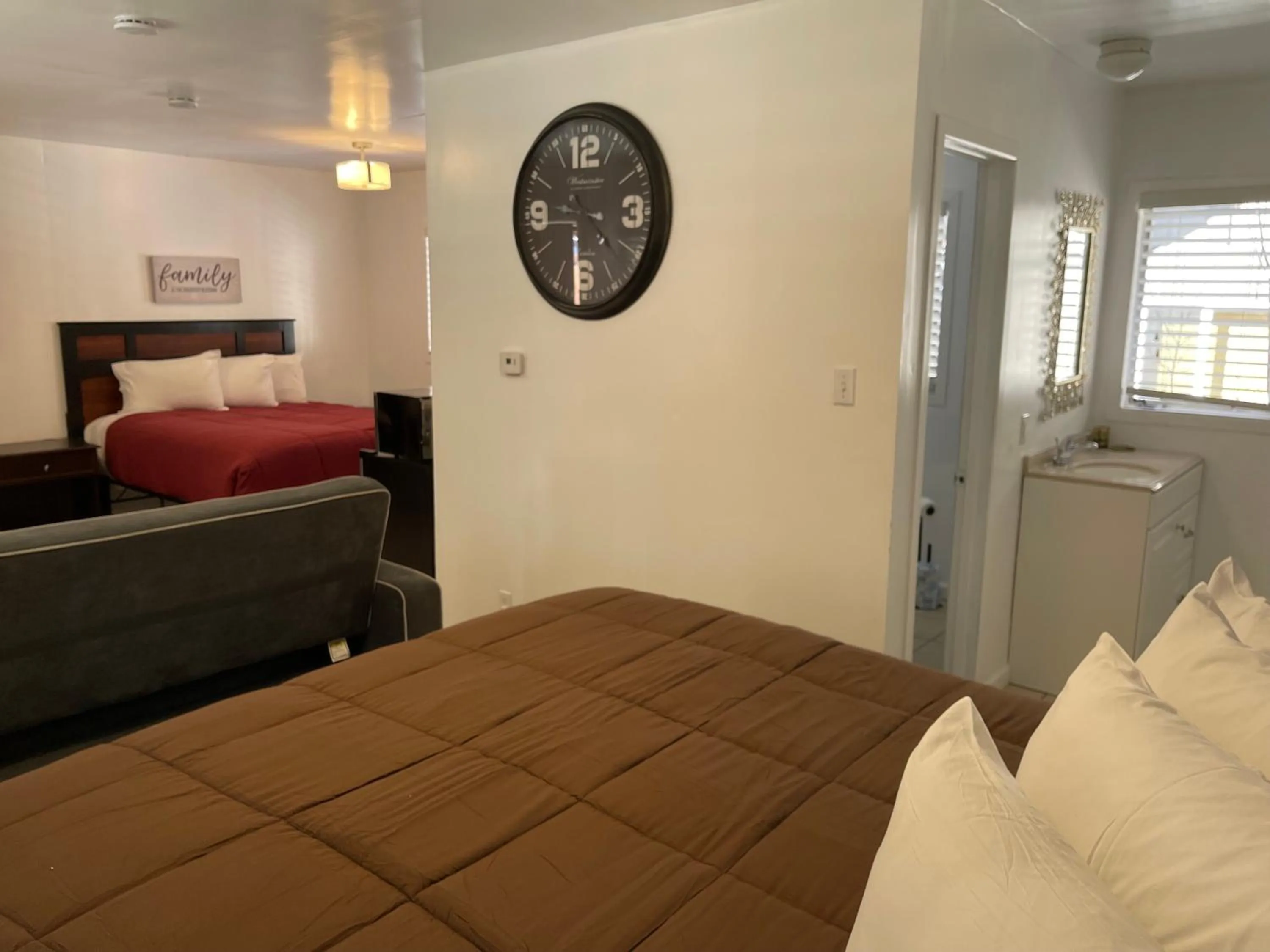 Bed in Snow Bear Lodge