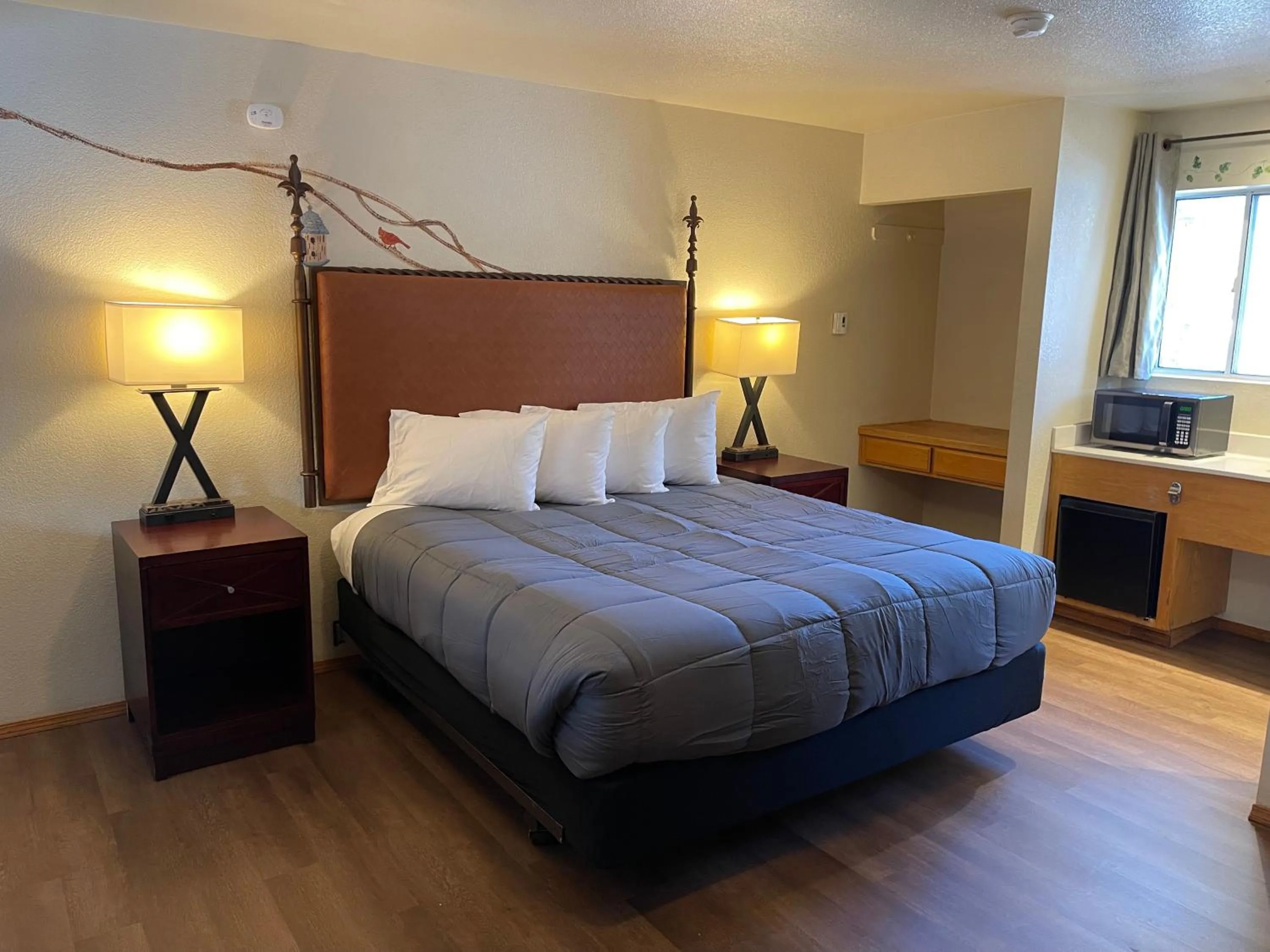 Bed in Snow Bear Lodge