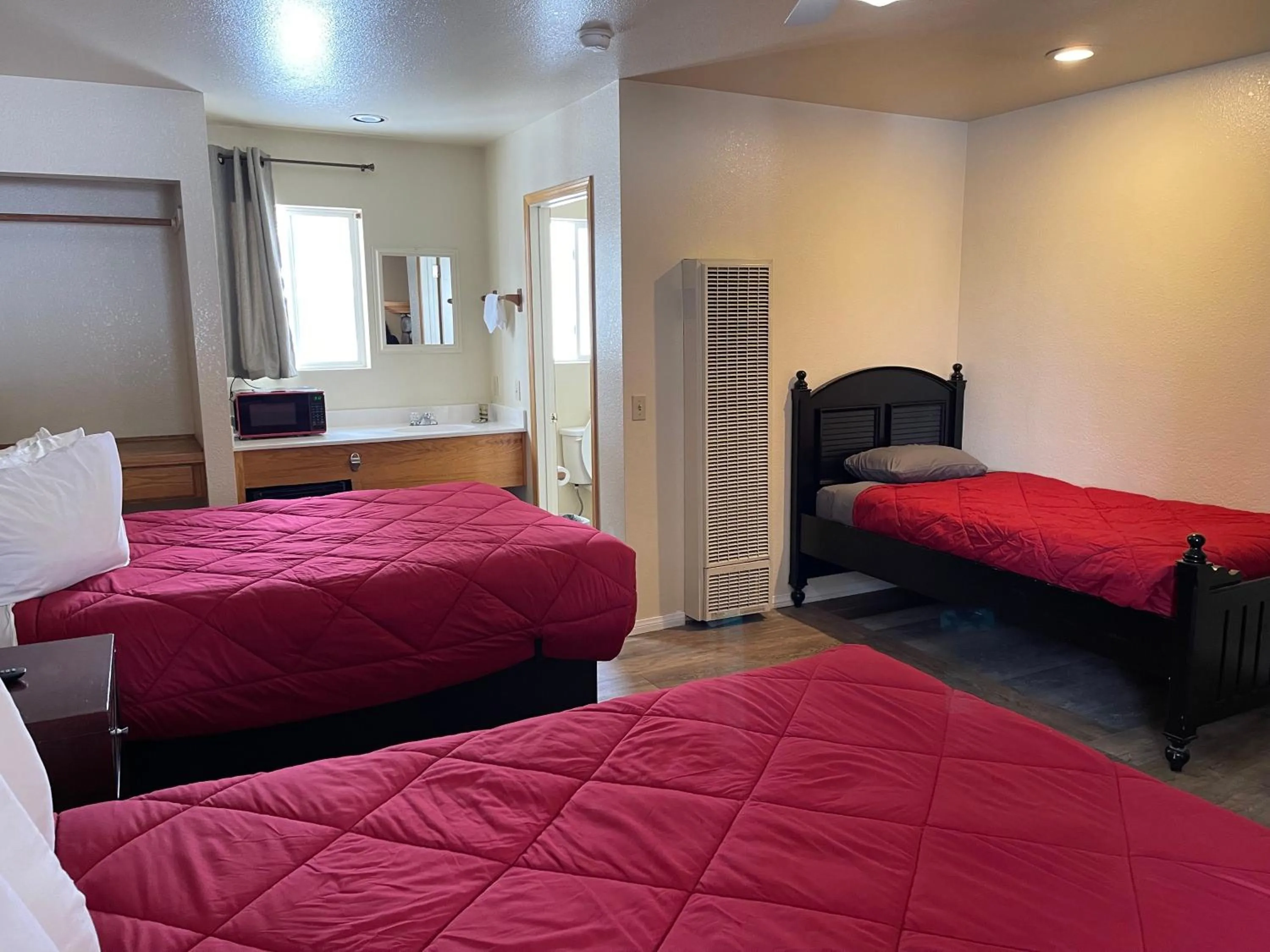 Bed in Snow Bear Lodge