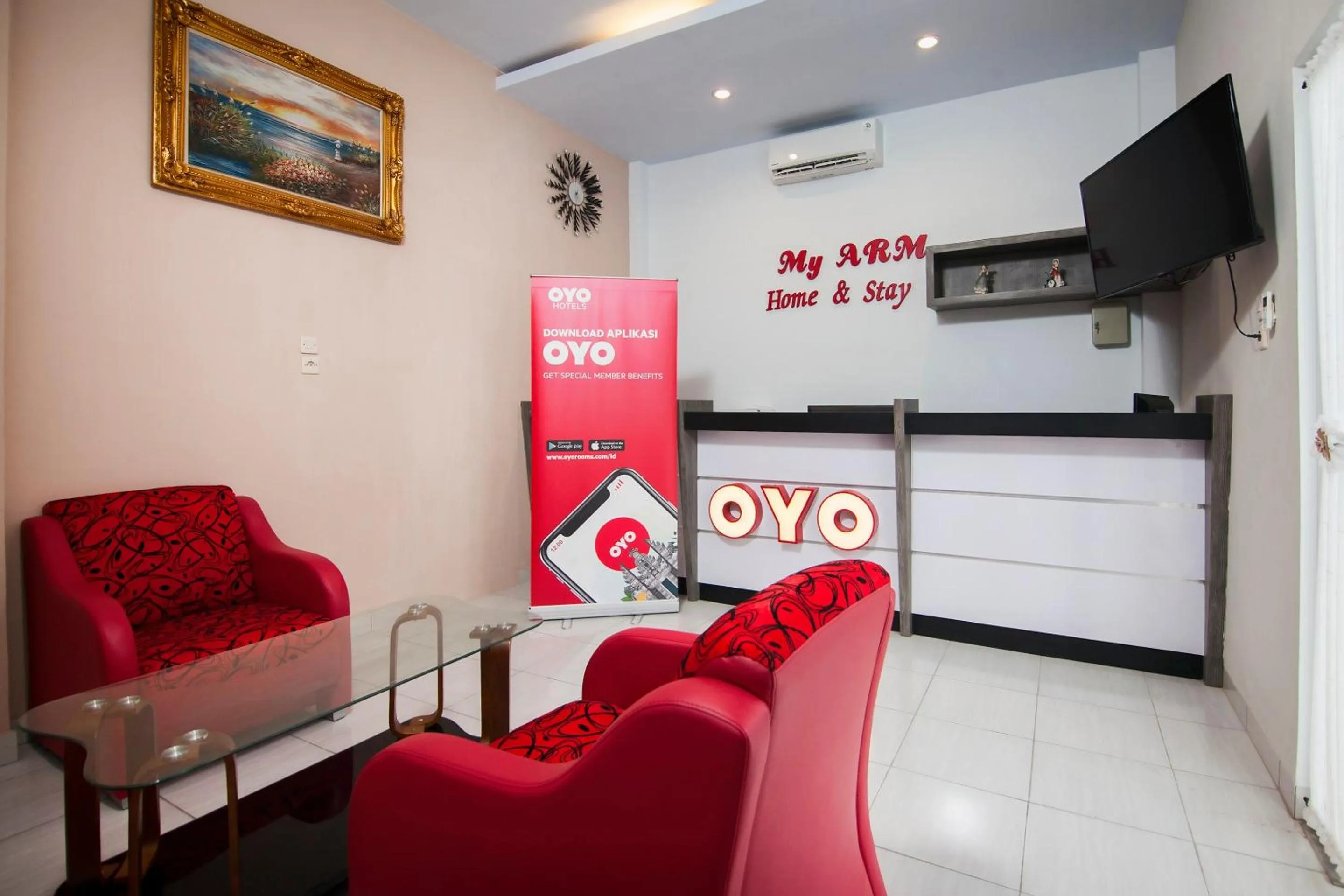 Lobby or reception in OYO 725 My Arm Home & Stay