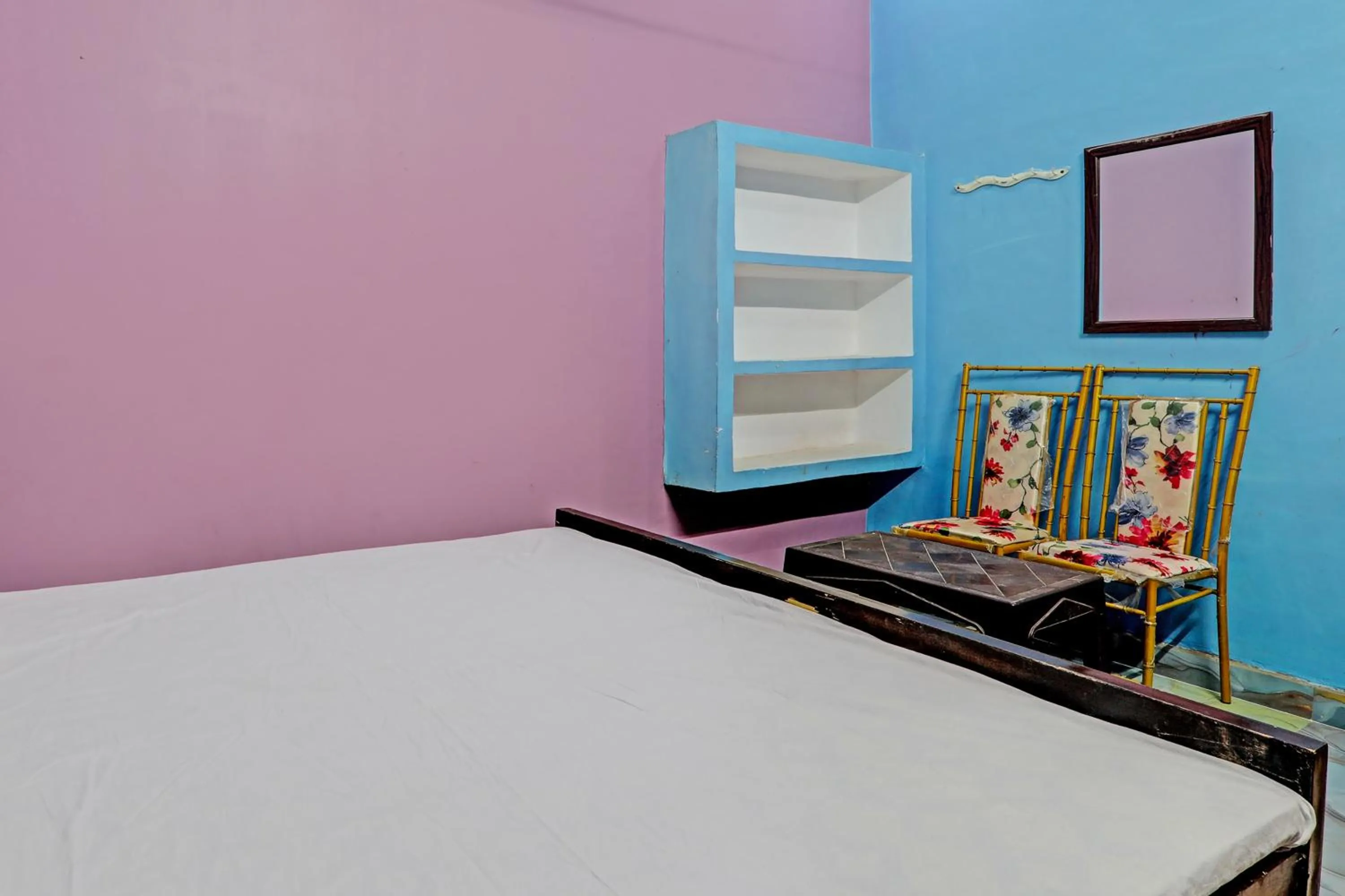 Bedroom, Bed in Hotel O Home Om marriage hall