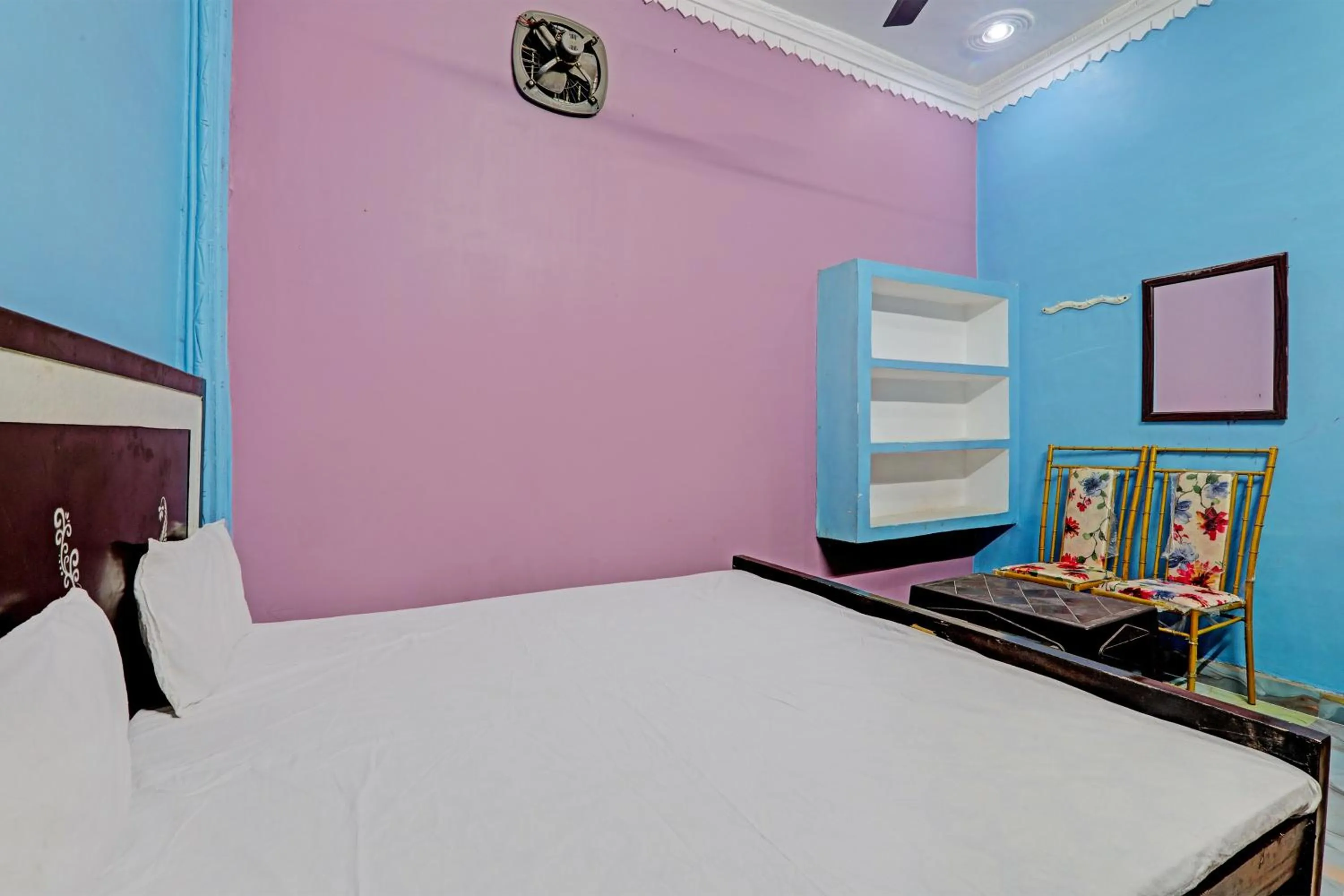 Bedroom, Bed in Hotel O Home Om marriage hall