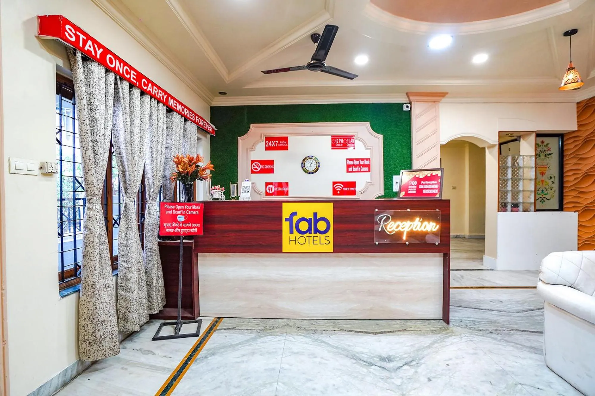 Lobby or reception in Via The Imperial Green