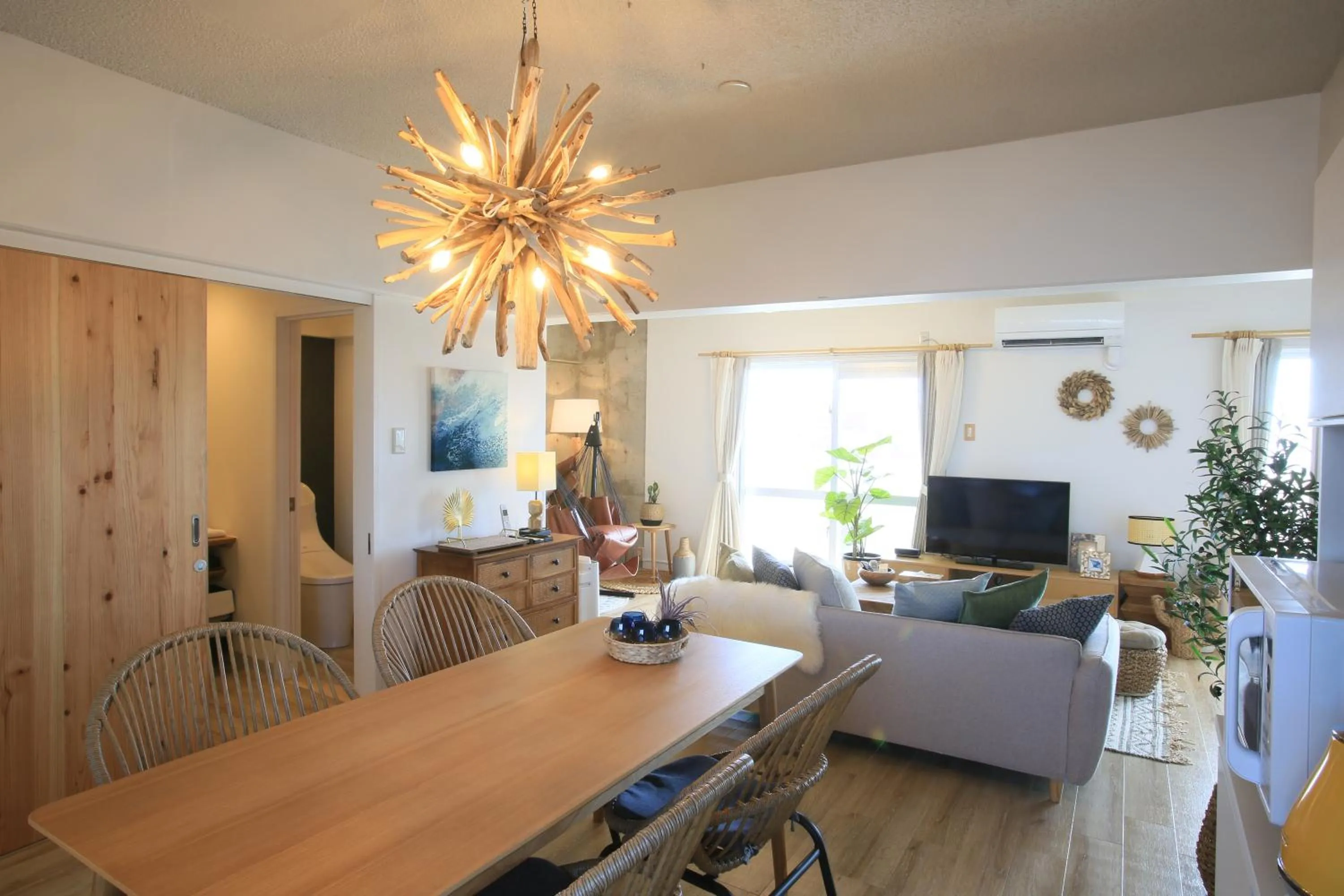 Living room in Sky Cuculu Ishigakijima