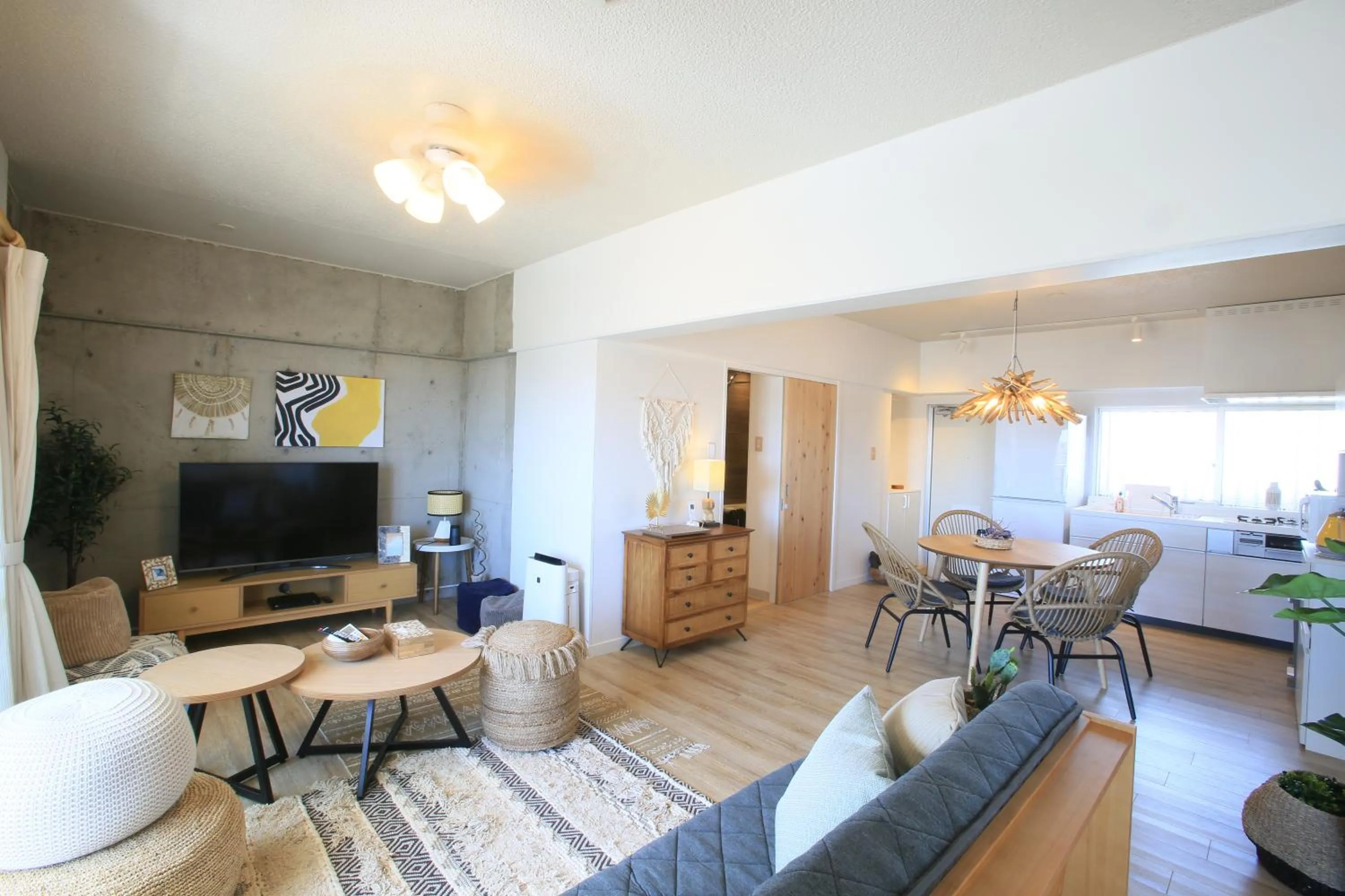 Living room in Sky Cuculu Ishigakijima