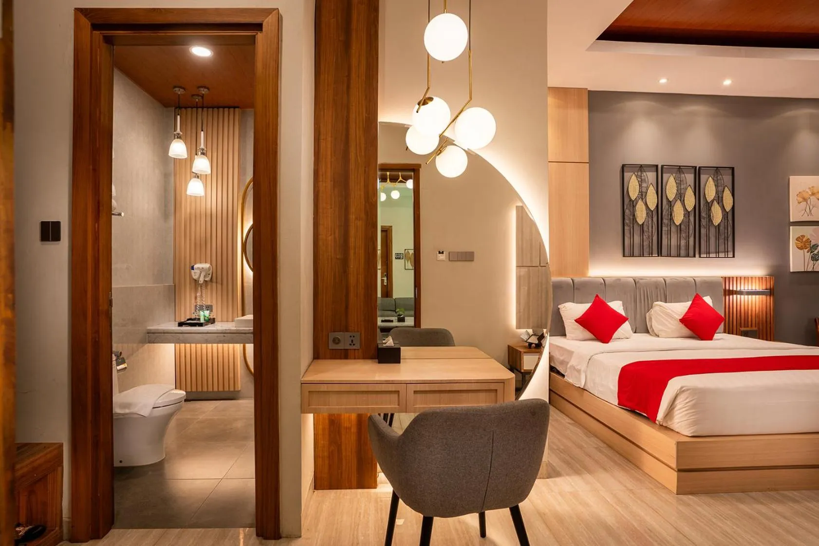 Bed in Griya Persada Convention Hotel & Resort Bandungan