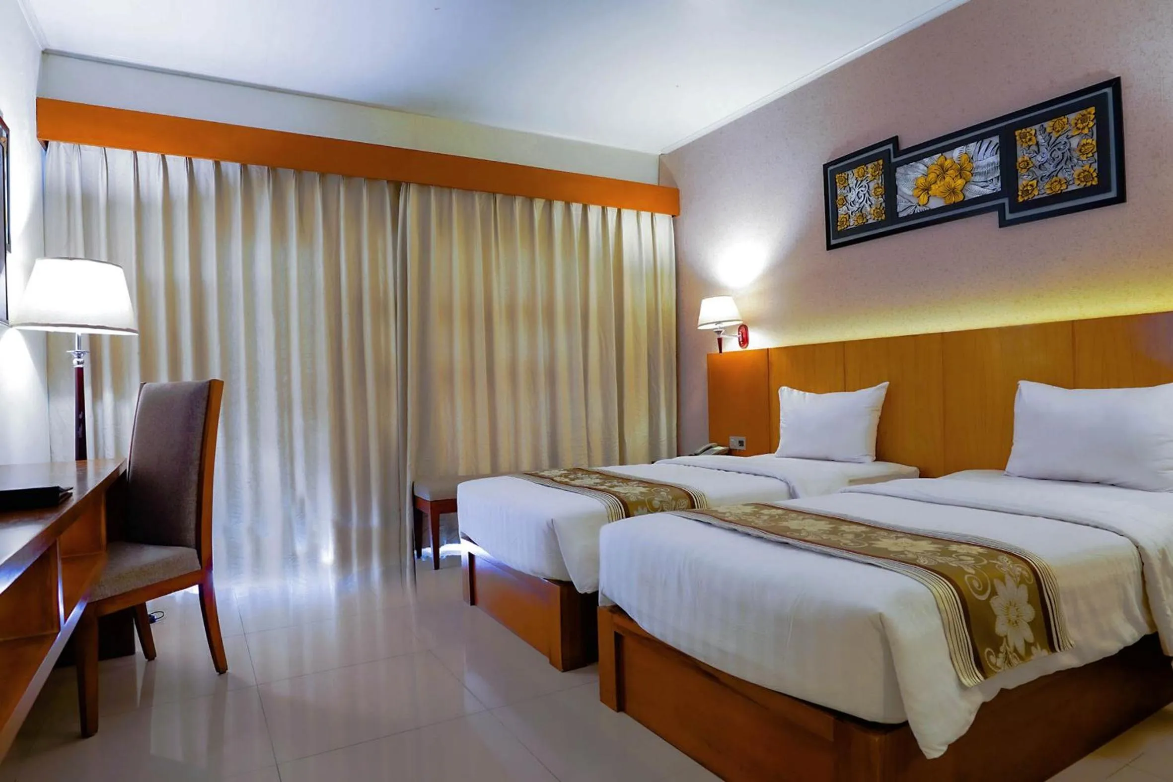 Bed in Griya Persada Convention Hotel & Resort Bandungan