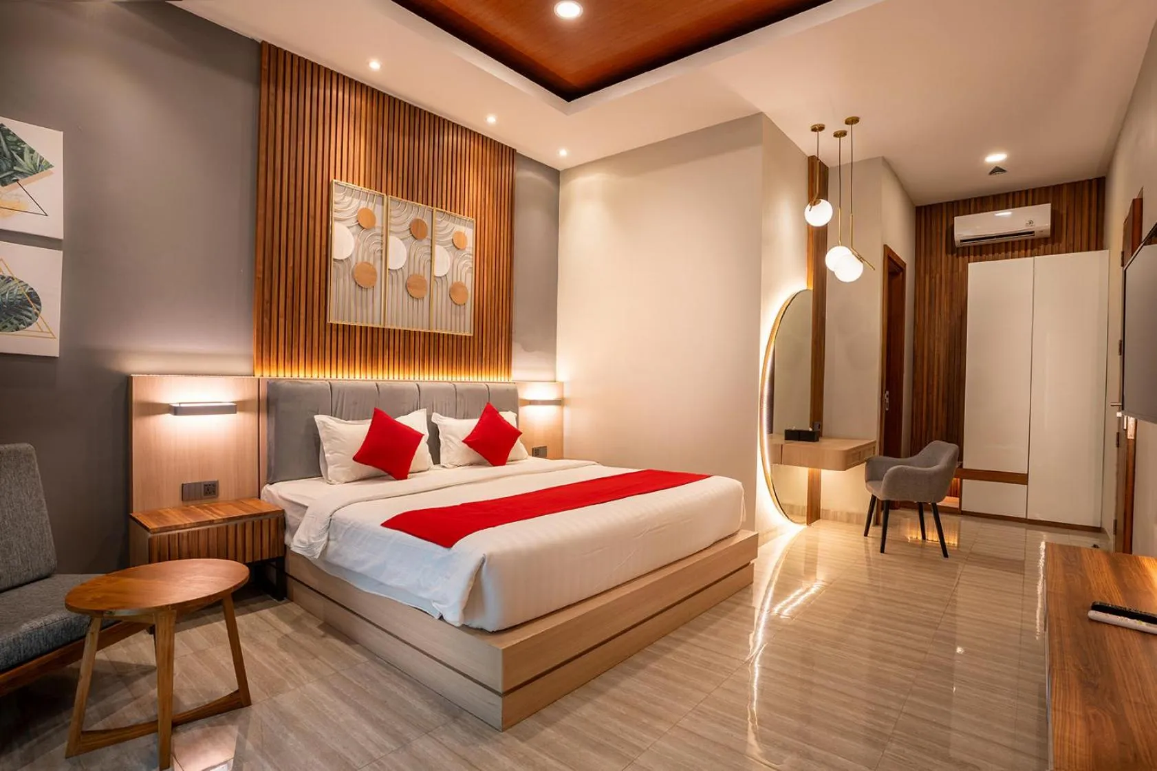 Bed in Griya Persada Convention Hotel & Resort Bandungan