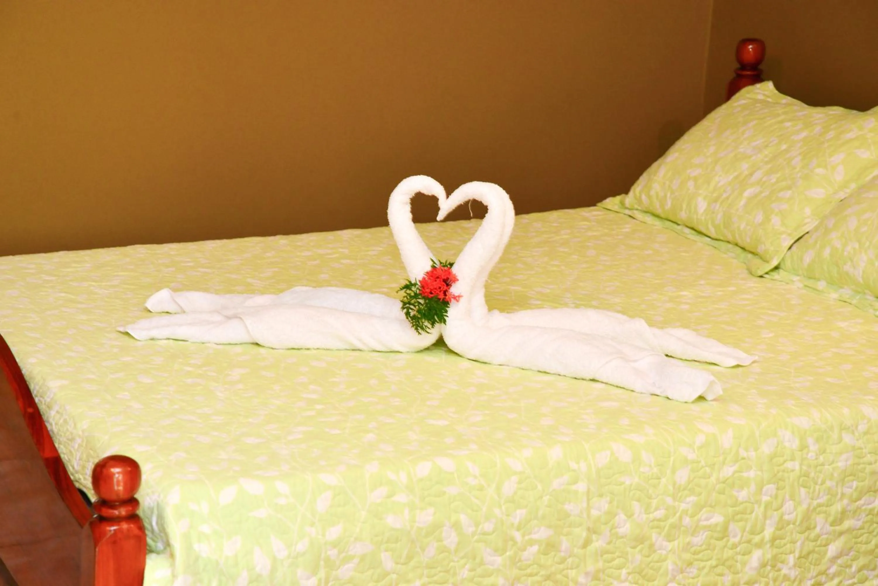 Bed in Hotel Le Priss