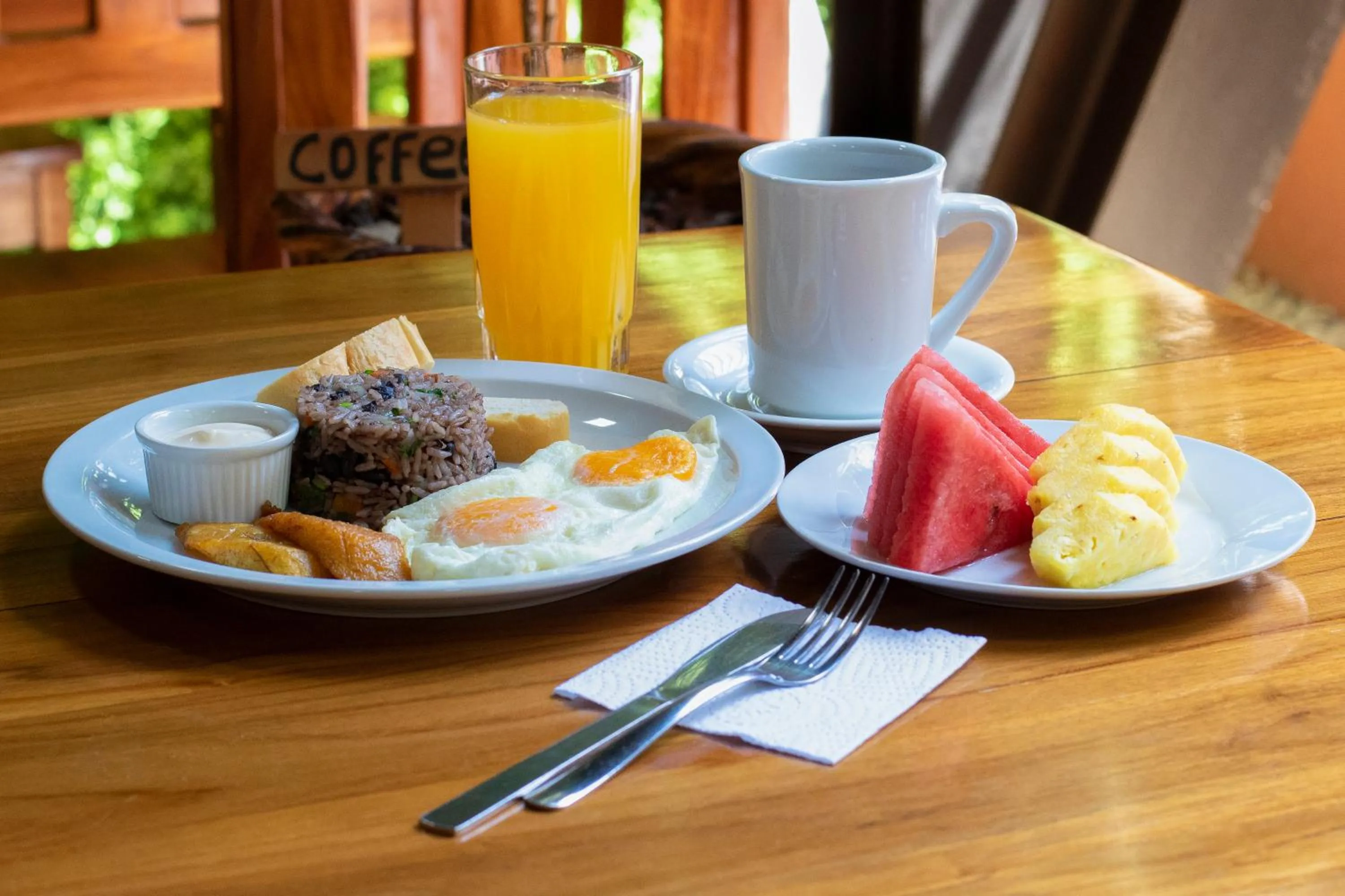 Breakfast in Hotel Le Priss