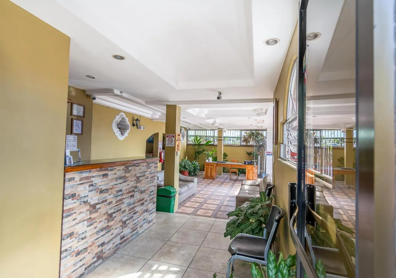 Lobby or reception in Hotel Le Priss