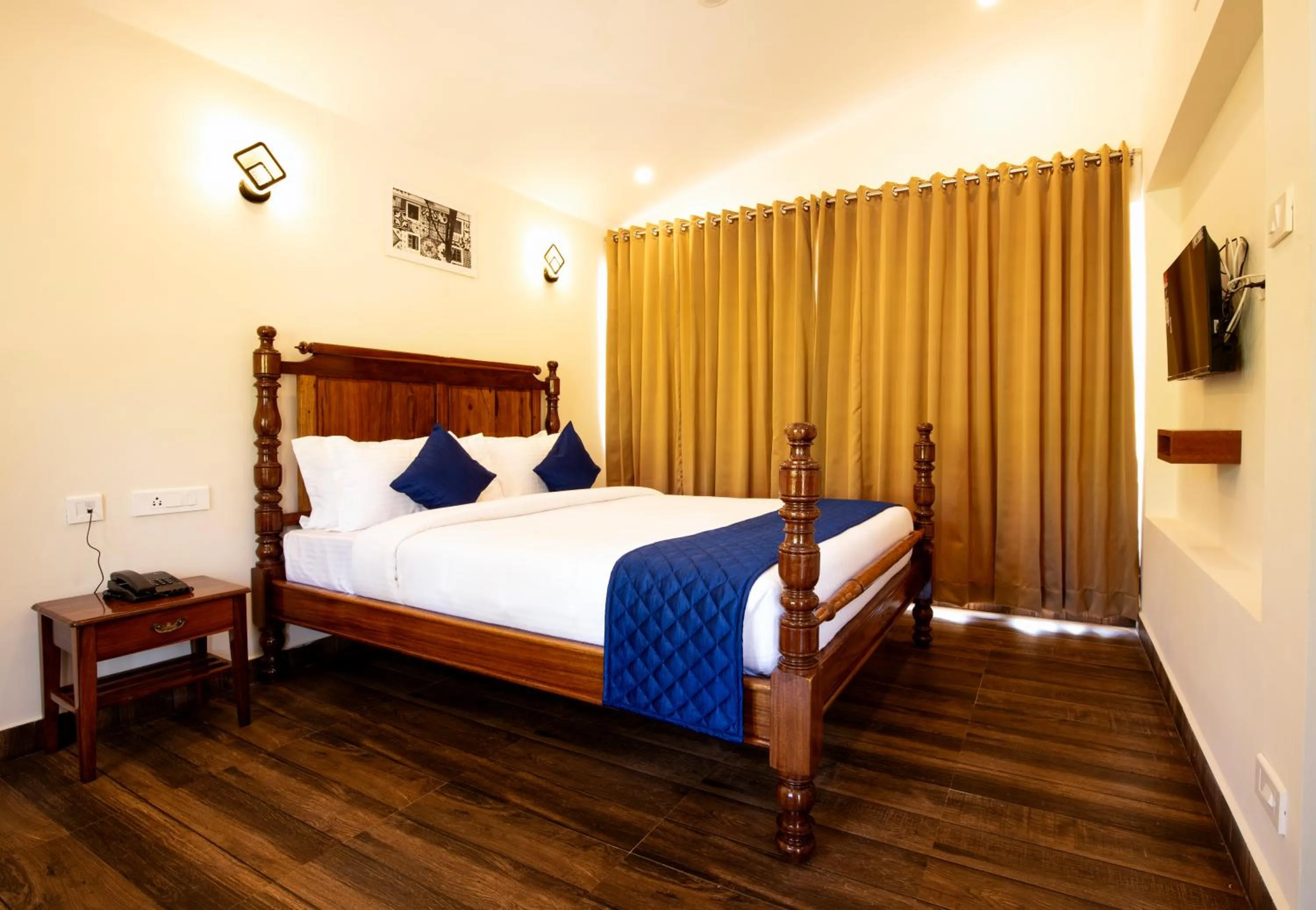 Bed in COASTAL GRAND RESORT - KOTAGIRI