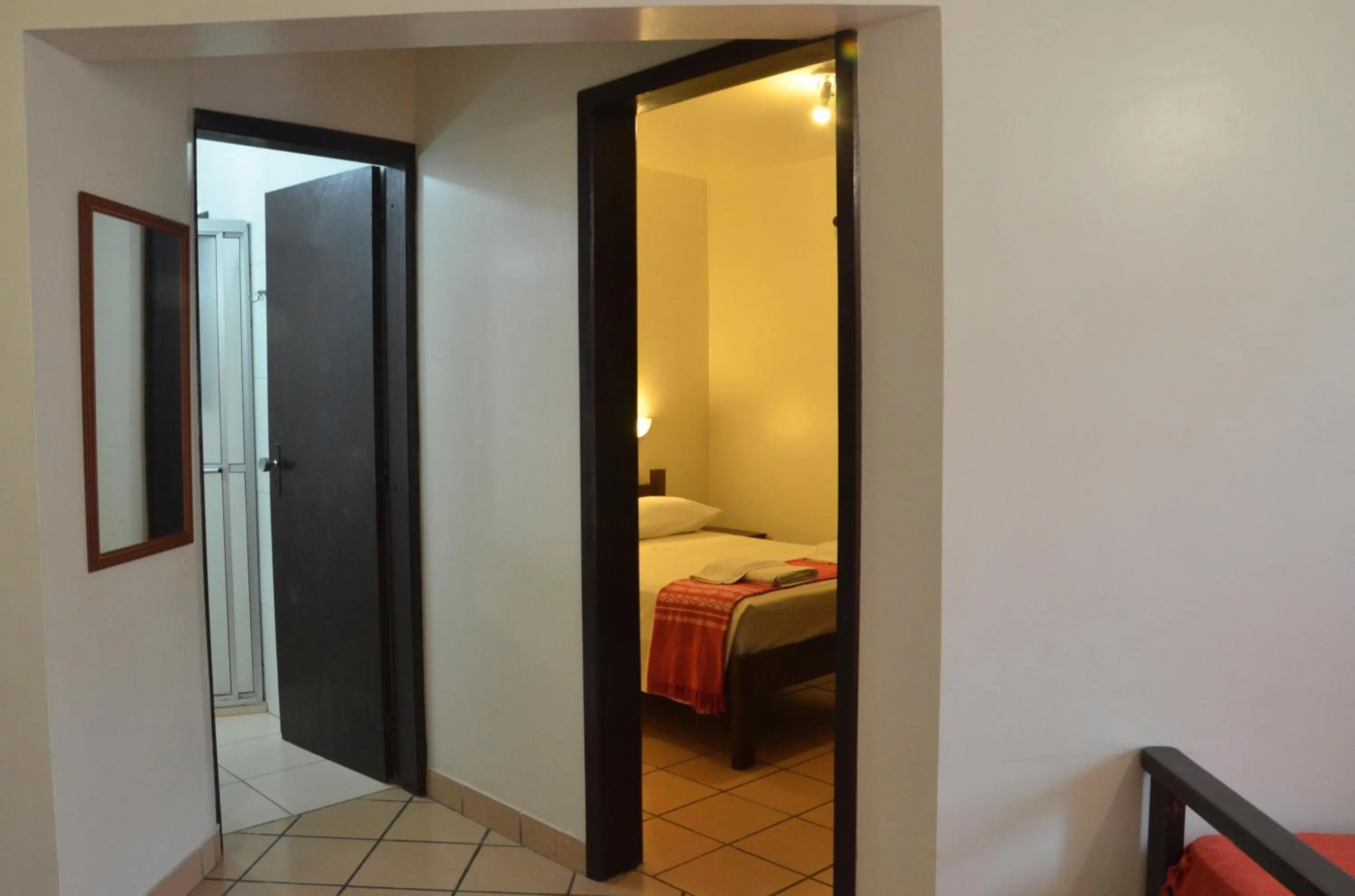 Bedroom, Bed in Residencial Vila do Sol, Apartamentos com pé na areia