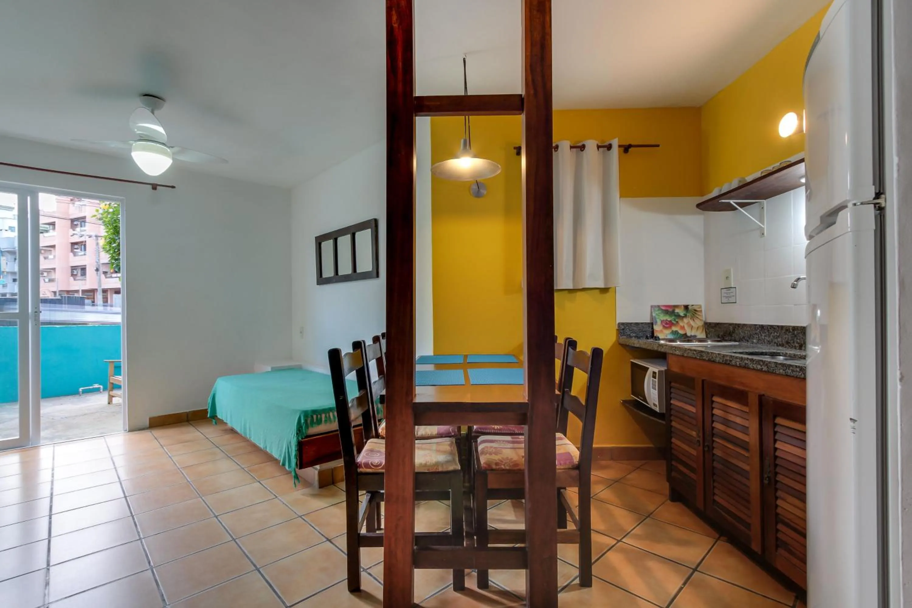 Residencial Vila do Sol, Apartamentos com pé na areia