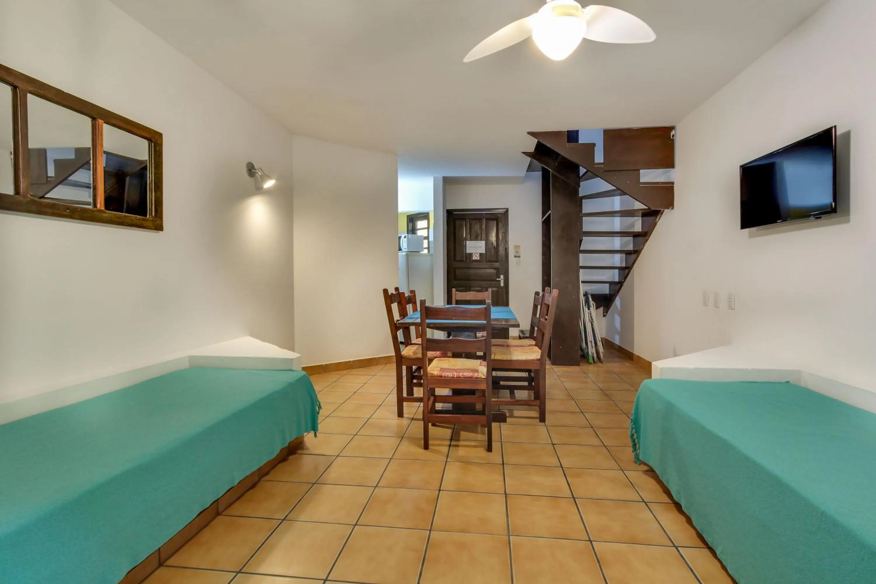 Residencial Vila do Sol, Apartamentos com pé na areia