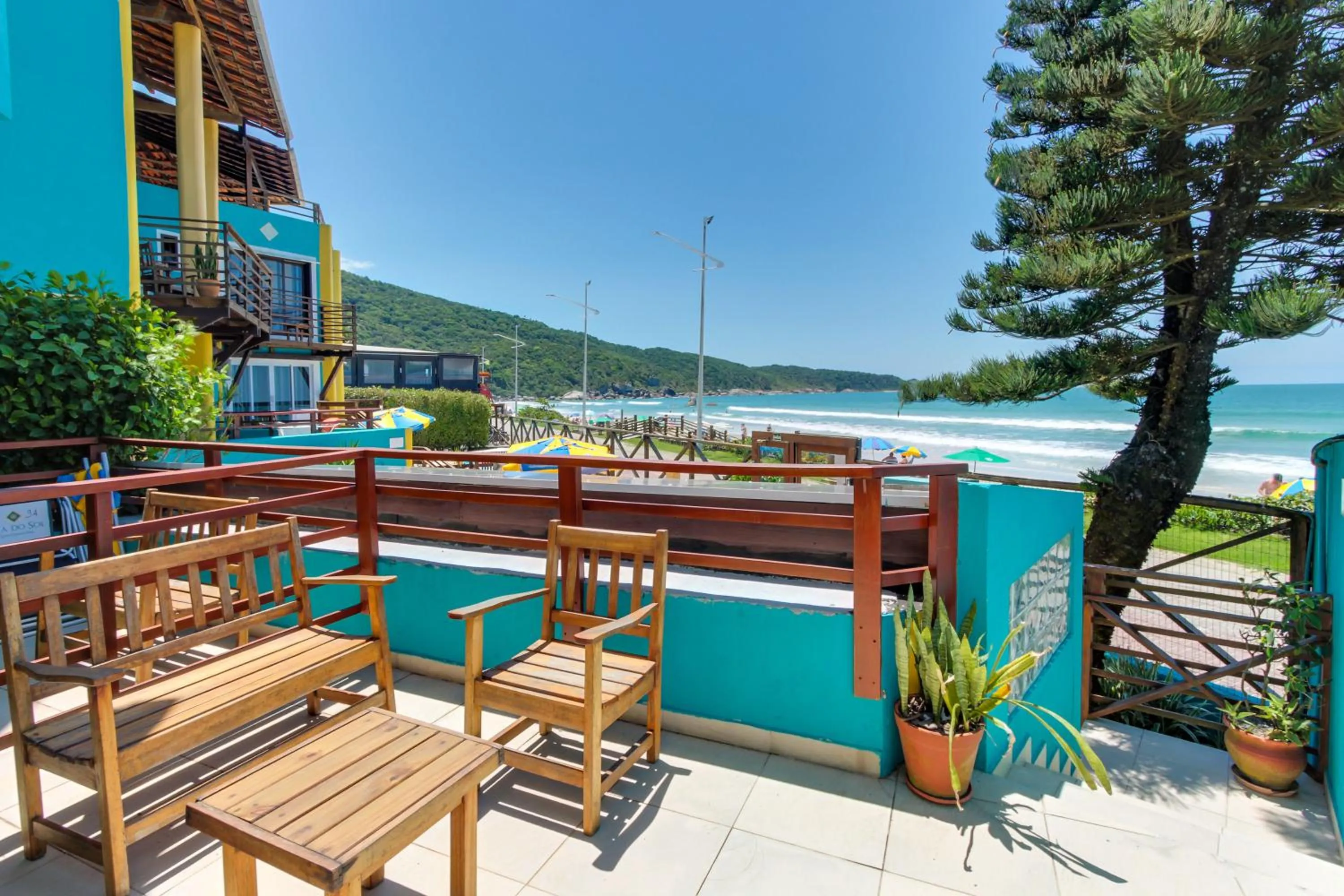 Residencial Vila do Sol, Apartamentos com pé na areia