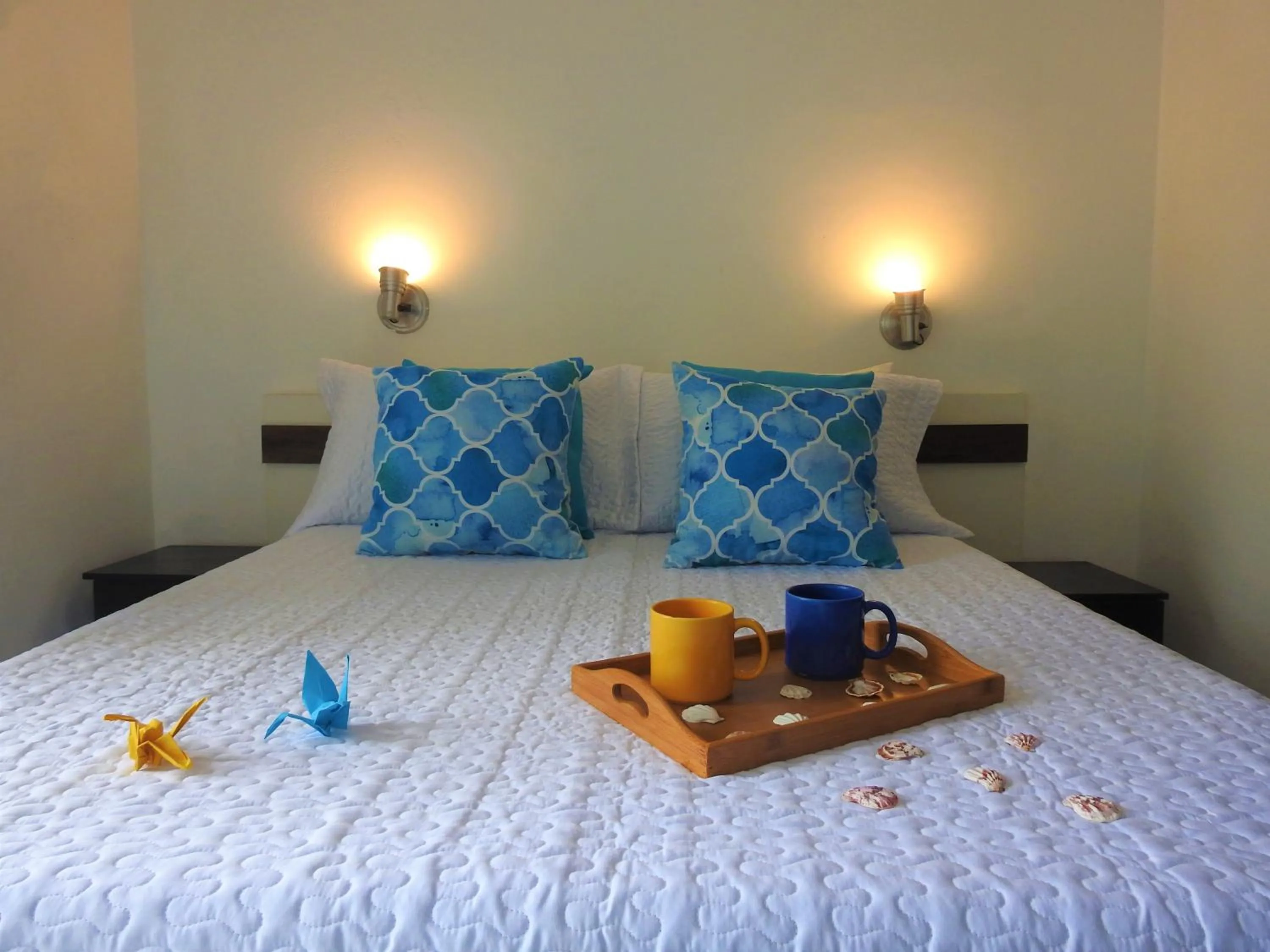 Decorative detail, Bed in Residencial Vila do Sol, Apartamentos com pé na areia