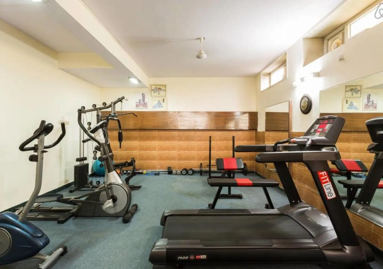 Fitness centre/facilities in Perch Service Apartment- Sector 40