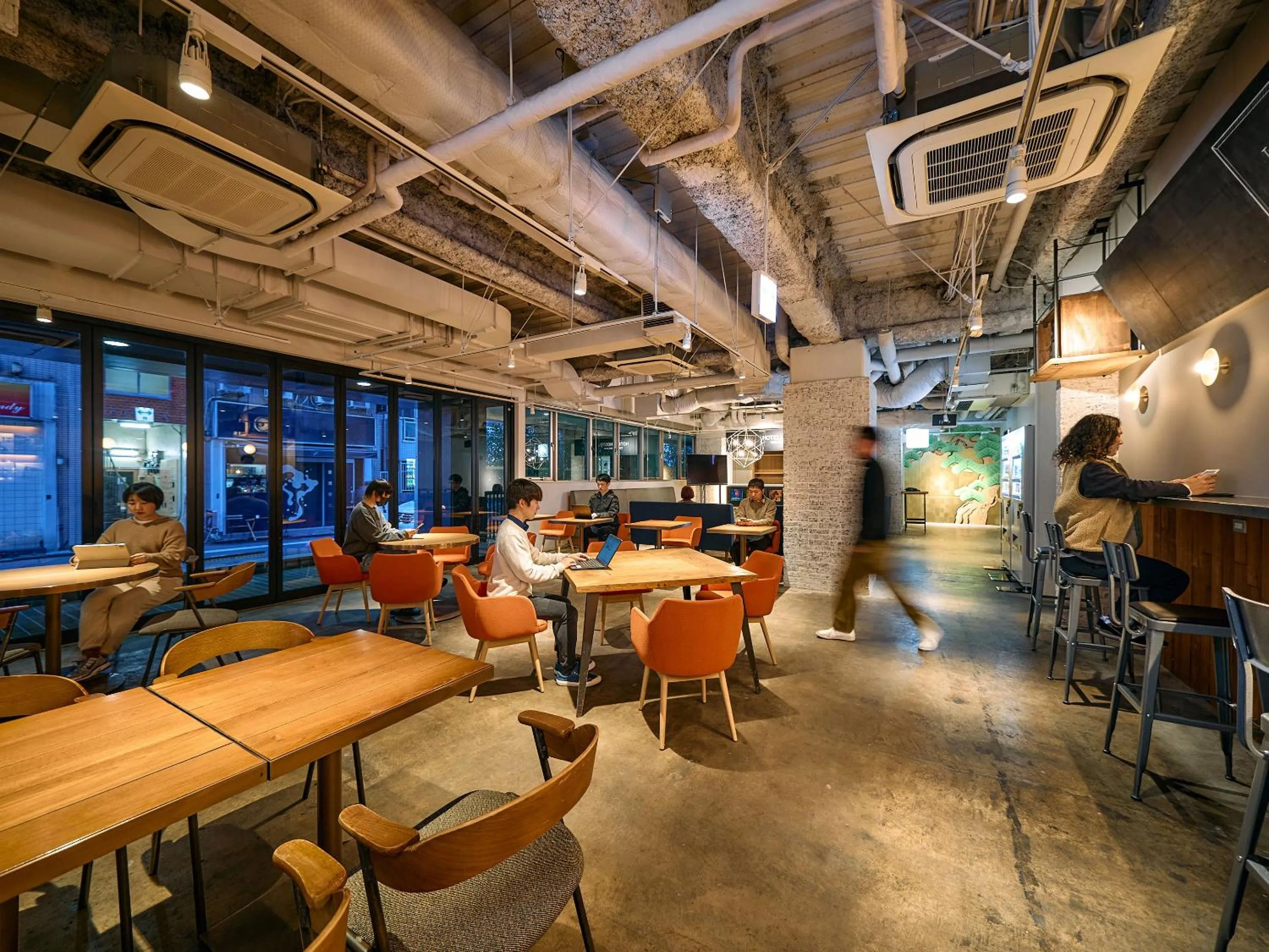 Lounge or bar in Hotel Plus Hostel TOKYO KAWASAKI