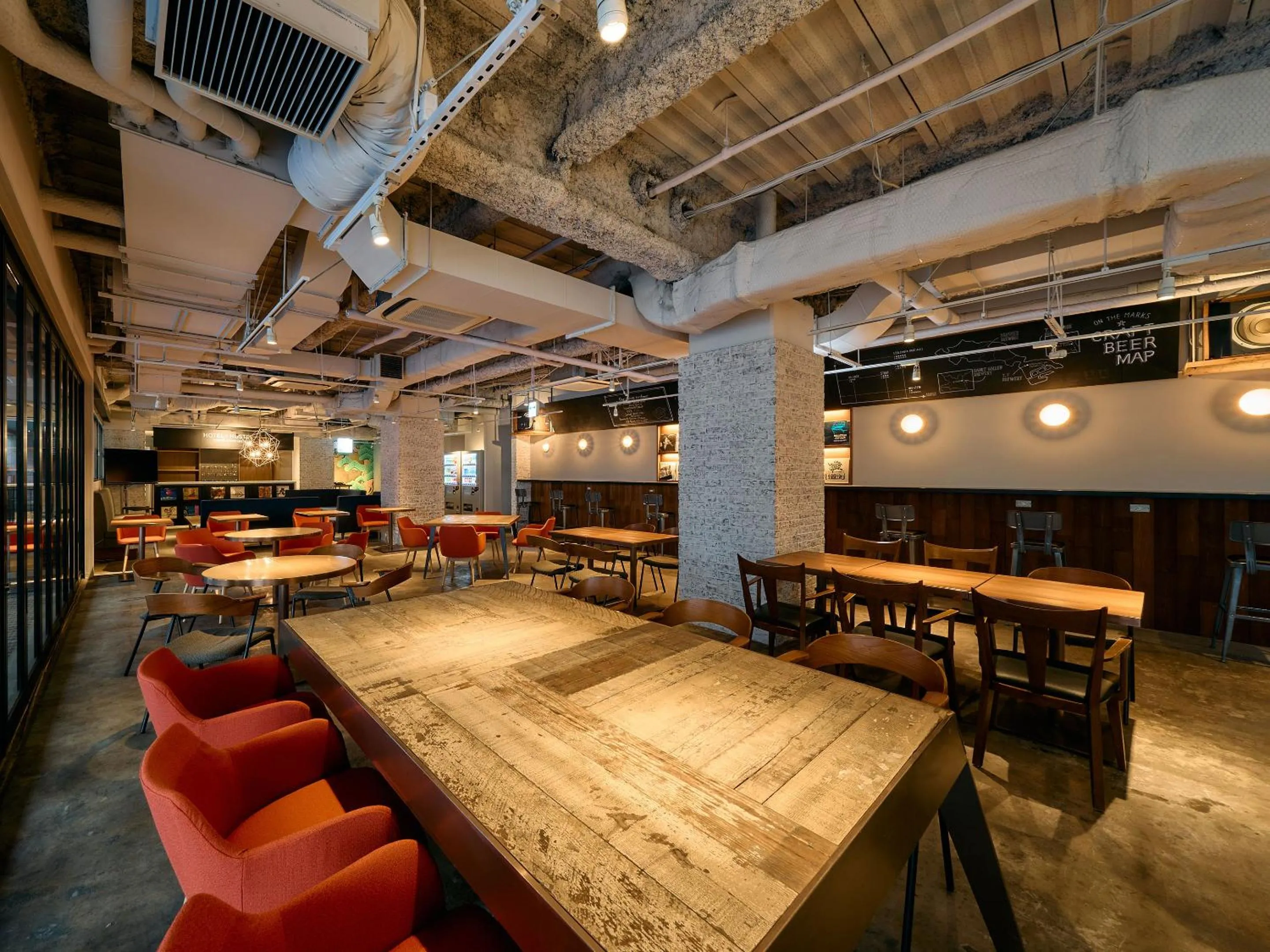 Lounge or bar in Hotel Plus Hostel TOKYO KAWASAKI