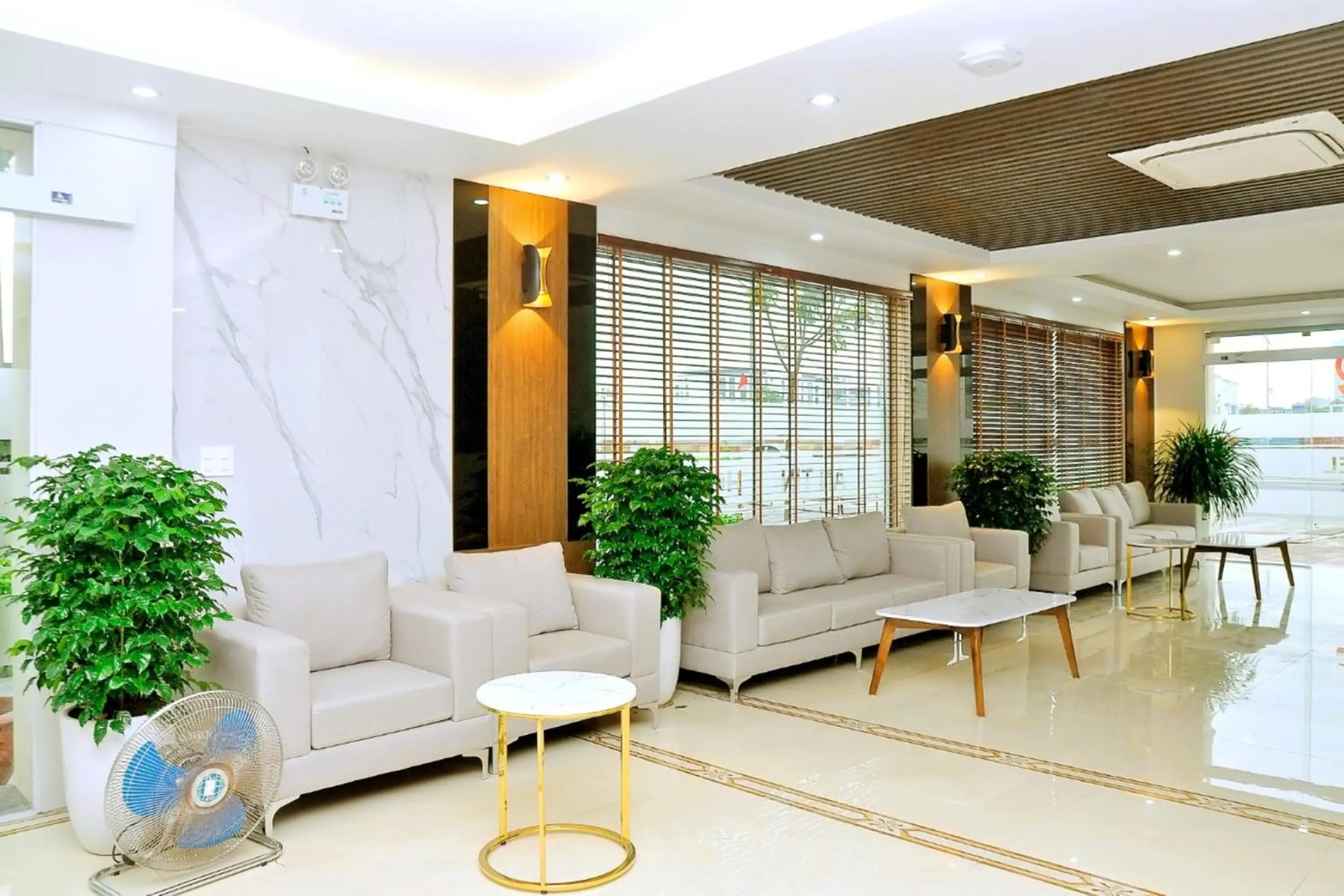 Living room in An Tín Hotel