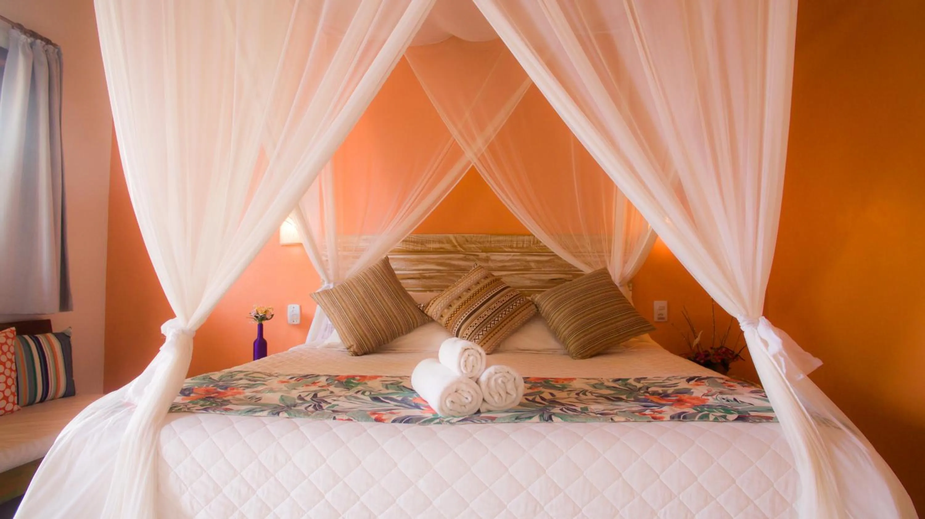 Bed in Pousada Maria Pitanga