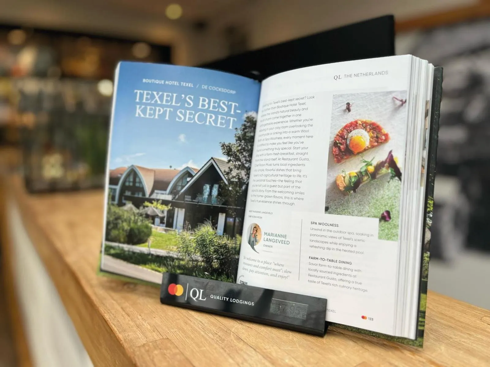 Lobby or reception in Boutique Hotel Texel