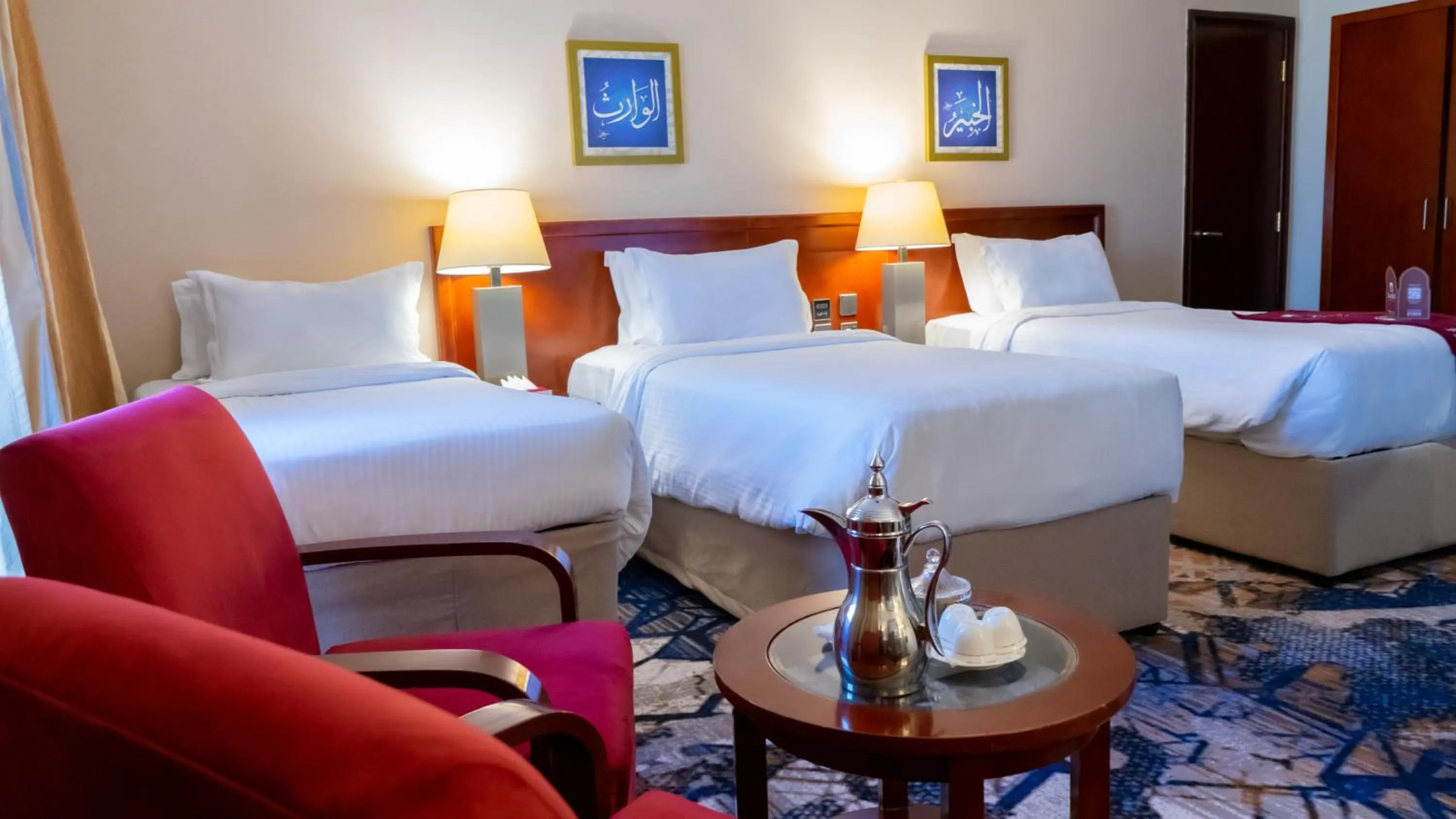 Bed in فندق الصفوة البرج الثالث Al Safwah Hotel Third Tower 3