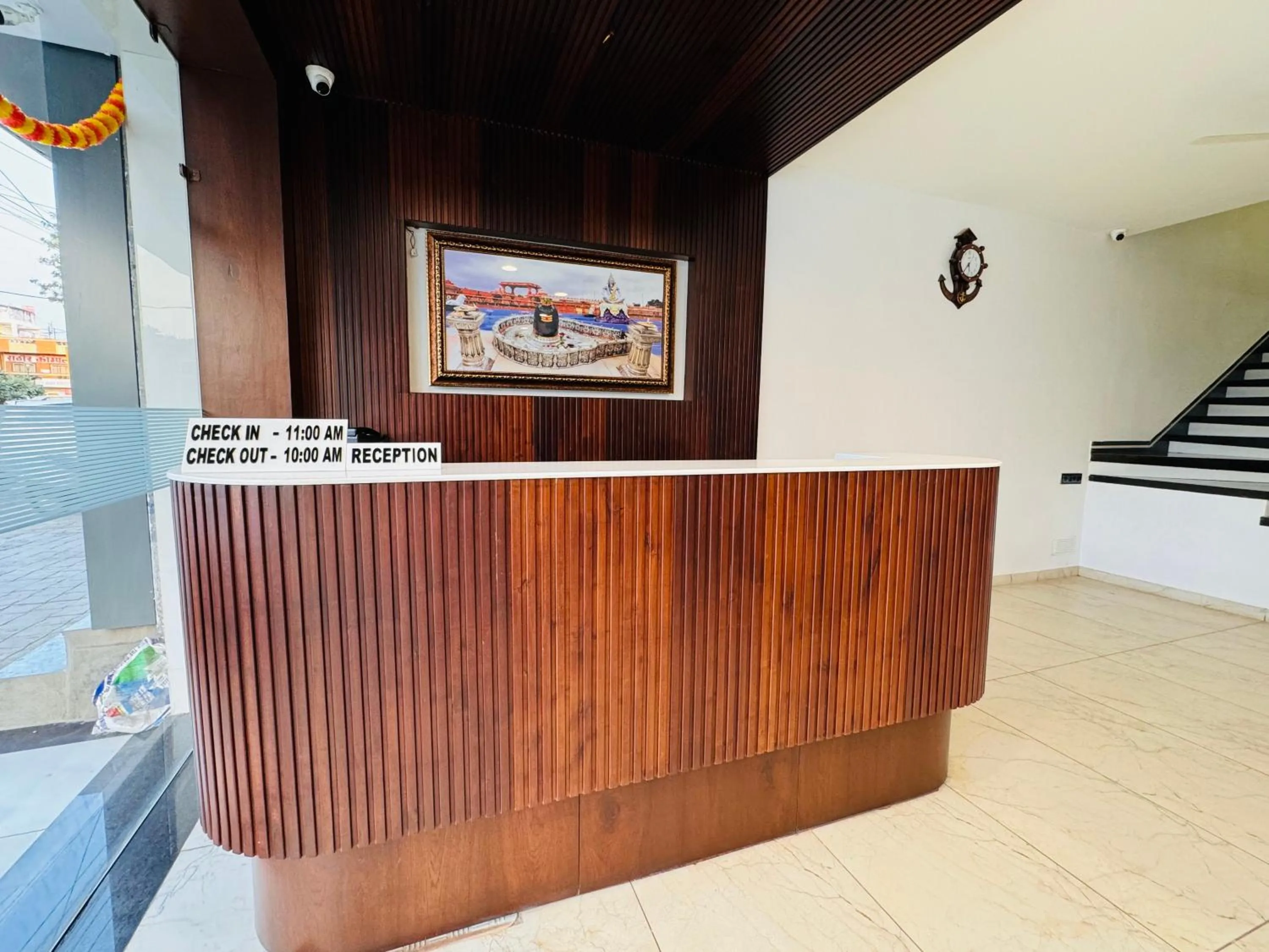 Lobby or reception in Hotel Rajdev INN